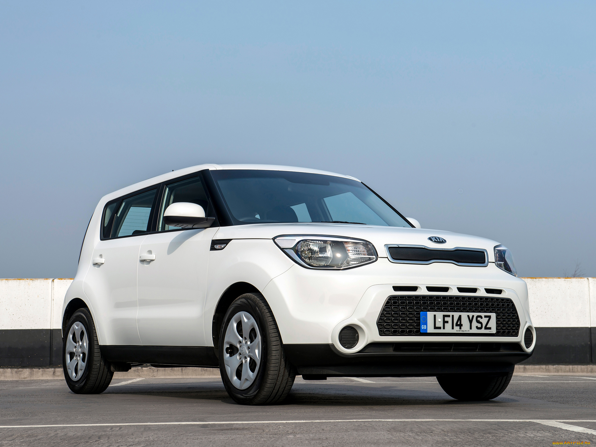 автомобили, kia, 2014, uk-spec, soul, светлый
