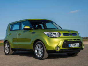 Картинка автомобили kia 2014 soul uk-spec зеленый