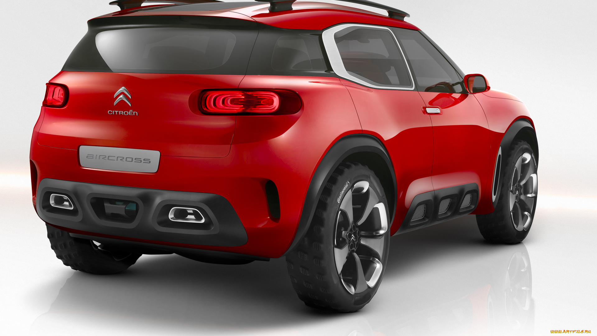 автомобили, citroen, 2015г, concept, aircross, красный, citroеn