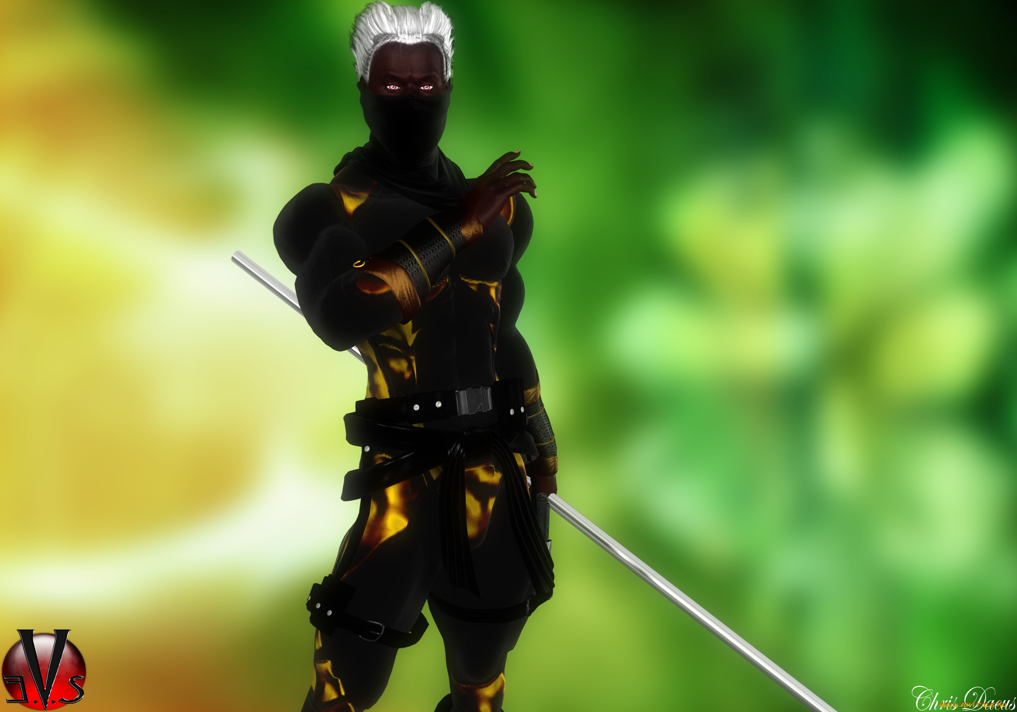 3д, графика, фантазия, , fantasy, оружие, фон, взгляд, мужчина