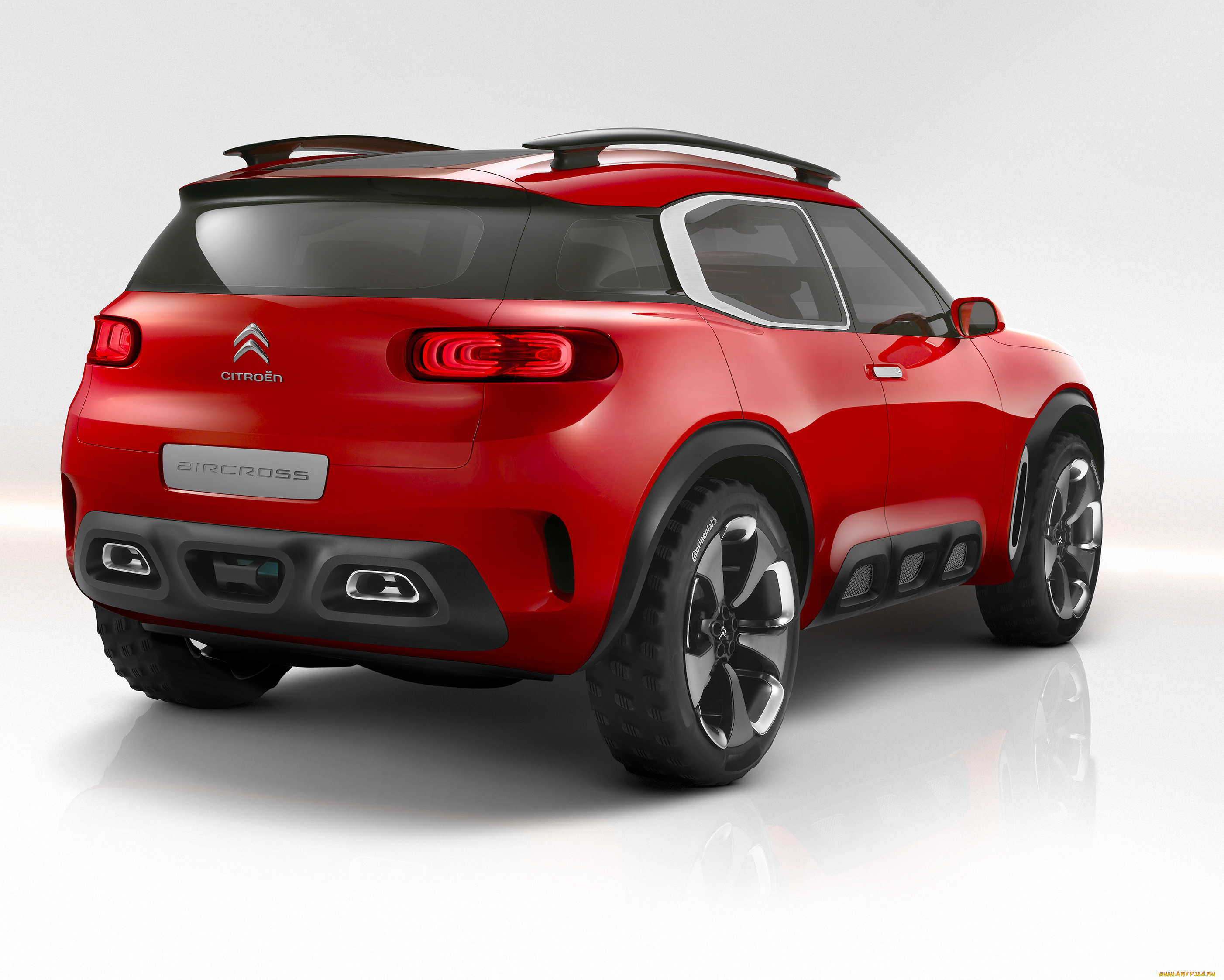 автомобили, citroen, 2015г, concept, aircross, красный, citroеn