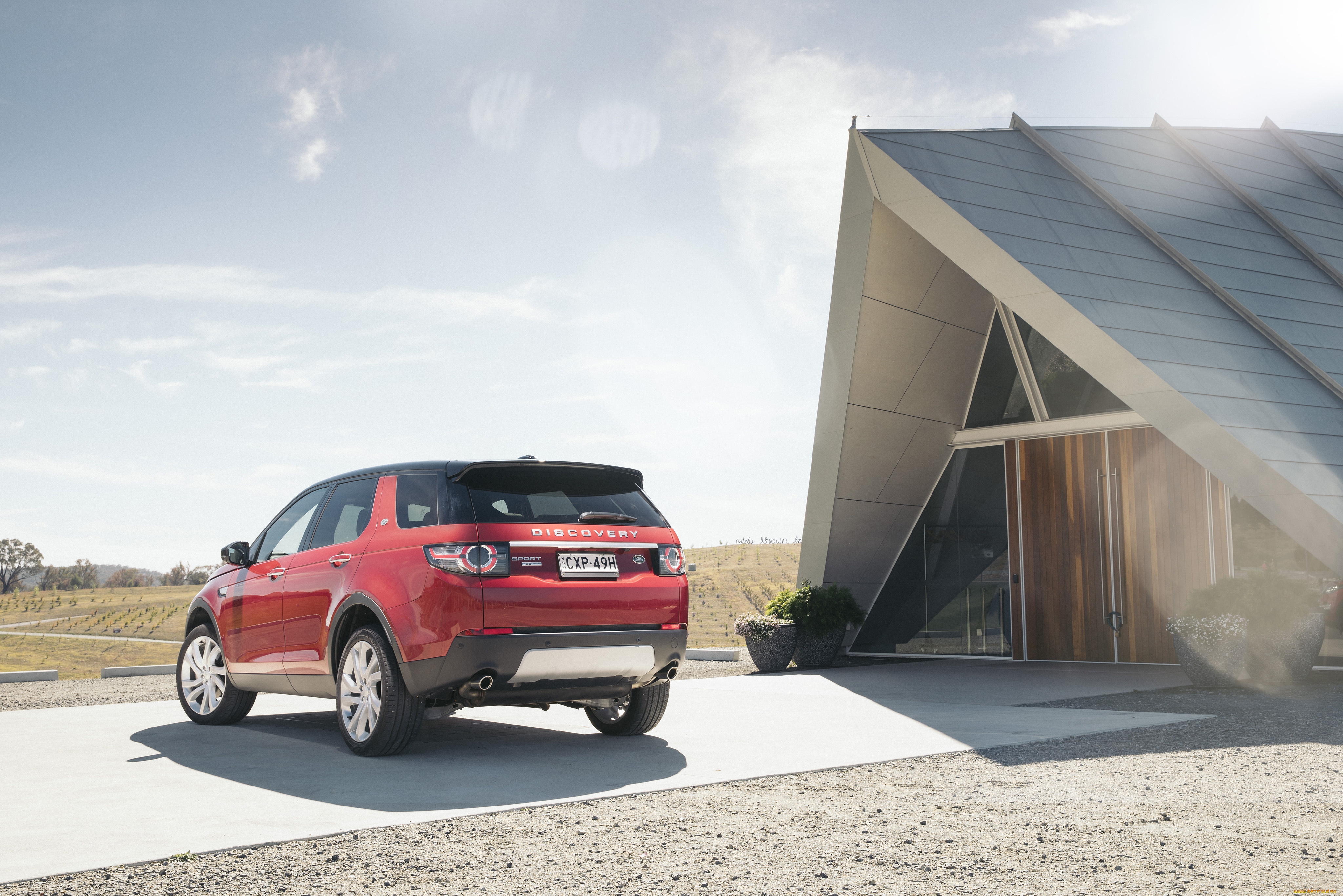 автомобили, land-rover, land, rover, красный, 2015г, l550, au-spec, luxury, hse, sport, discovery