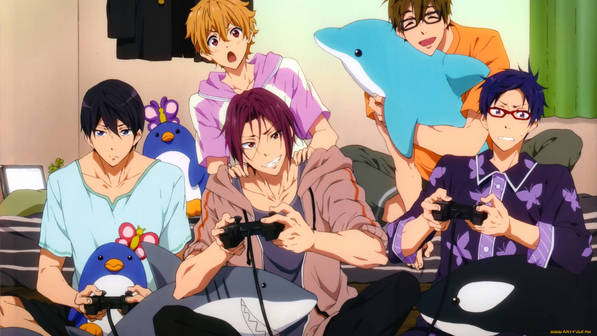 аниме, free, парни