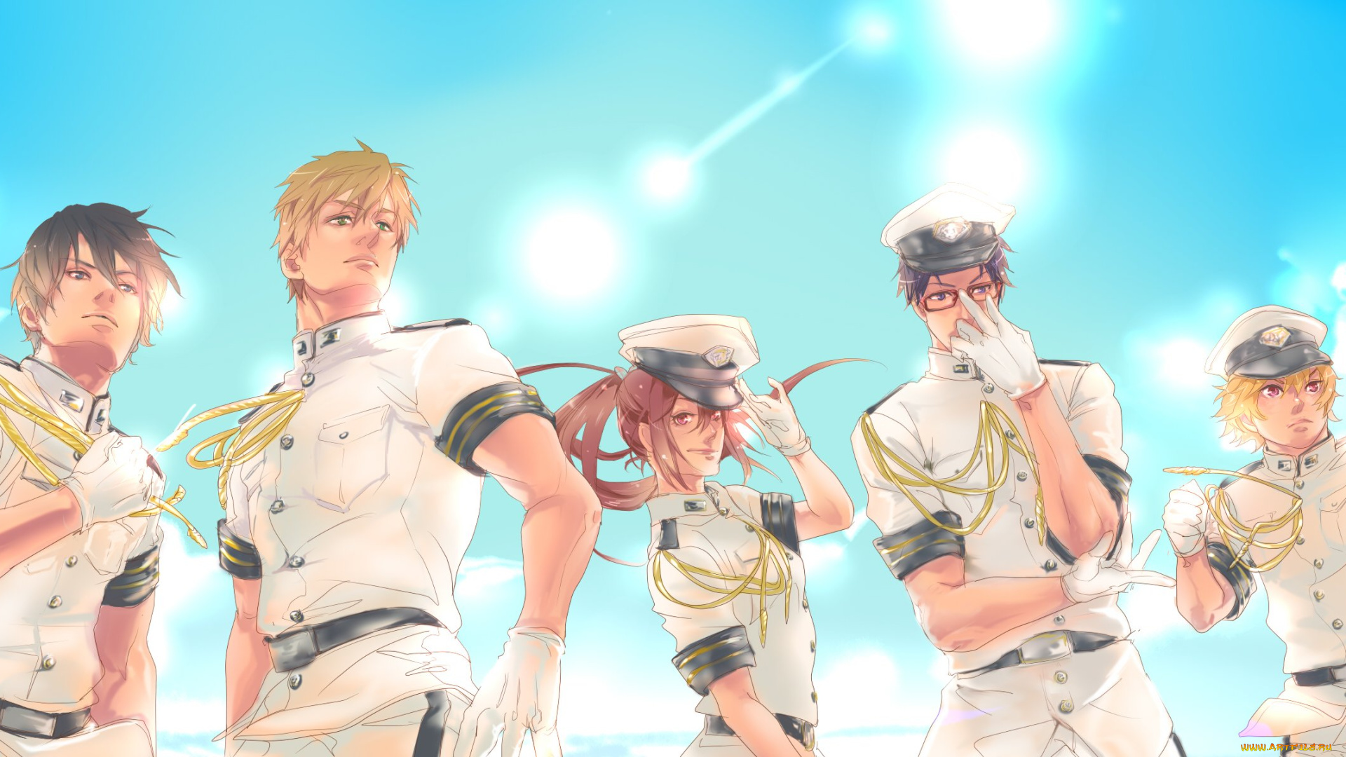 аниме, free, парни