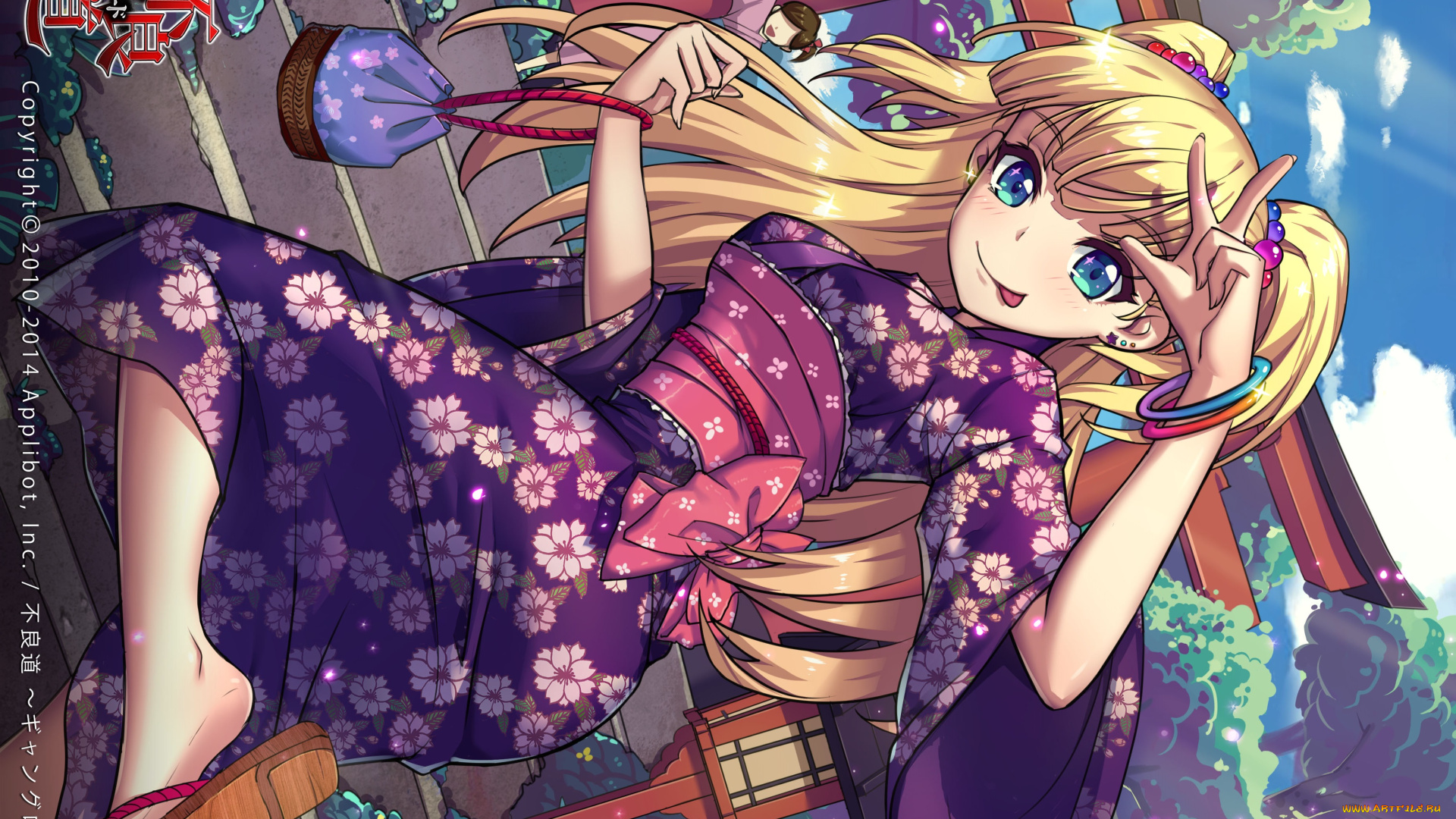 аниме, furyou, michi, ~gang, road~, furyou, michi, gang, road, девушка