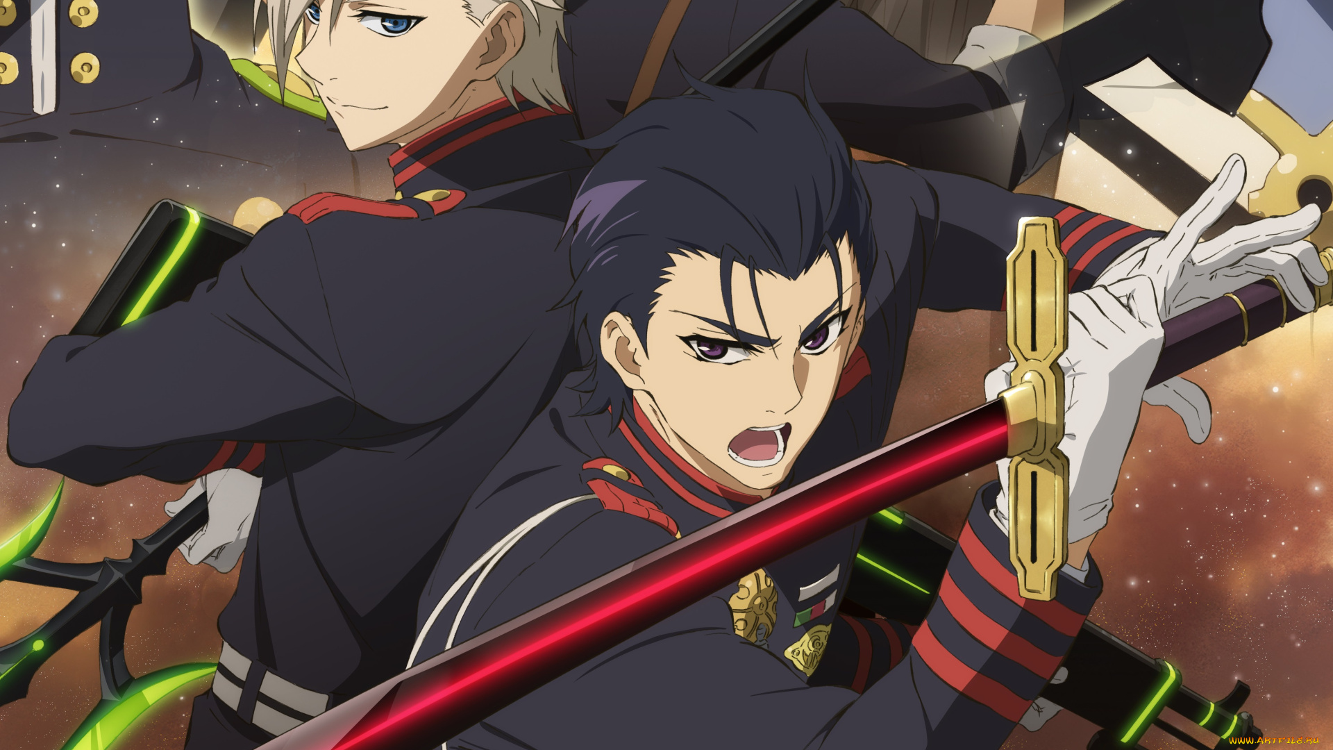 аниме, owari, no, seraph, последний, серафим