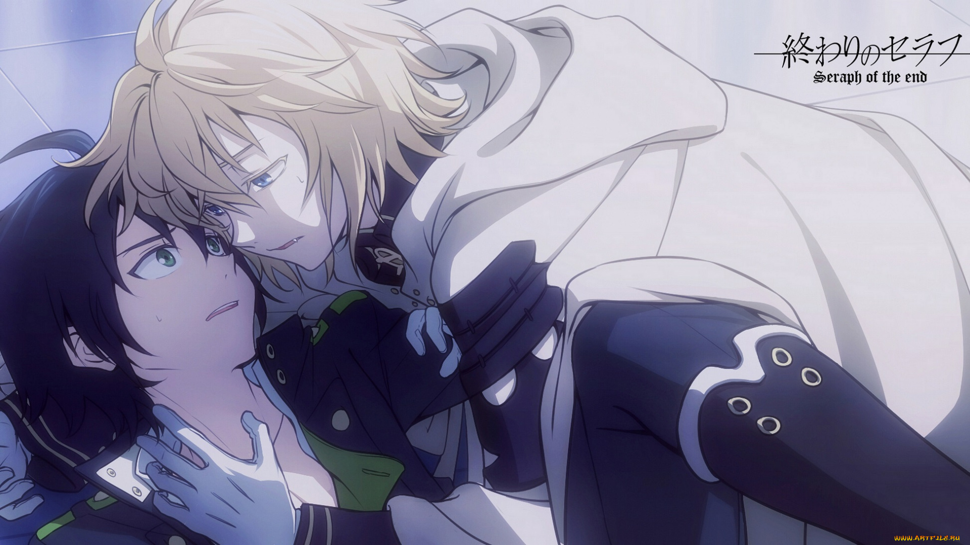 аниме, owari, no, seraph, юичиро, микаэла