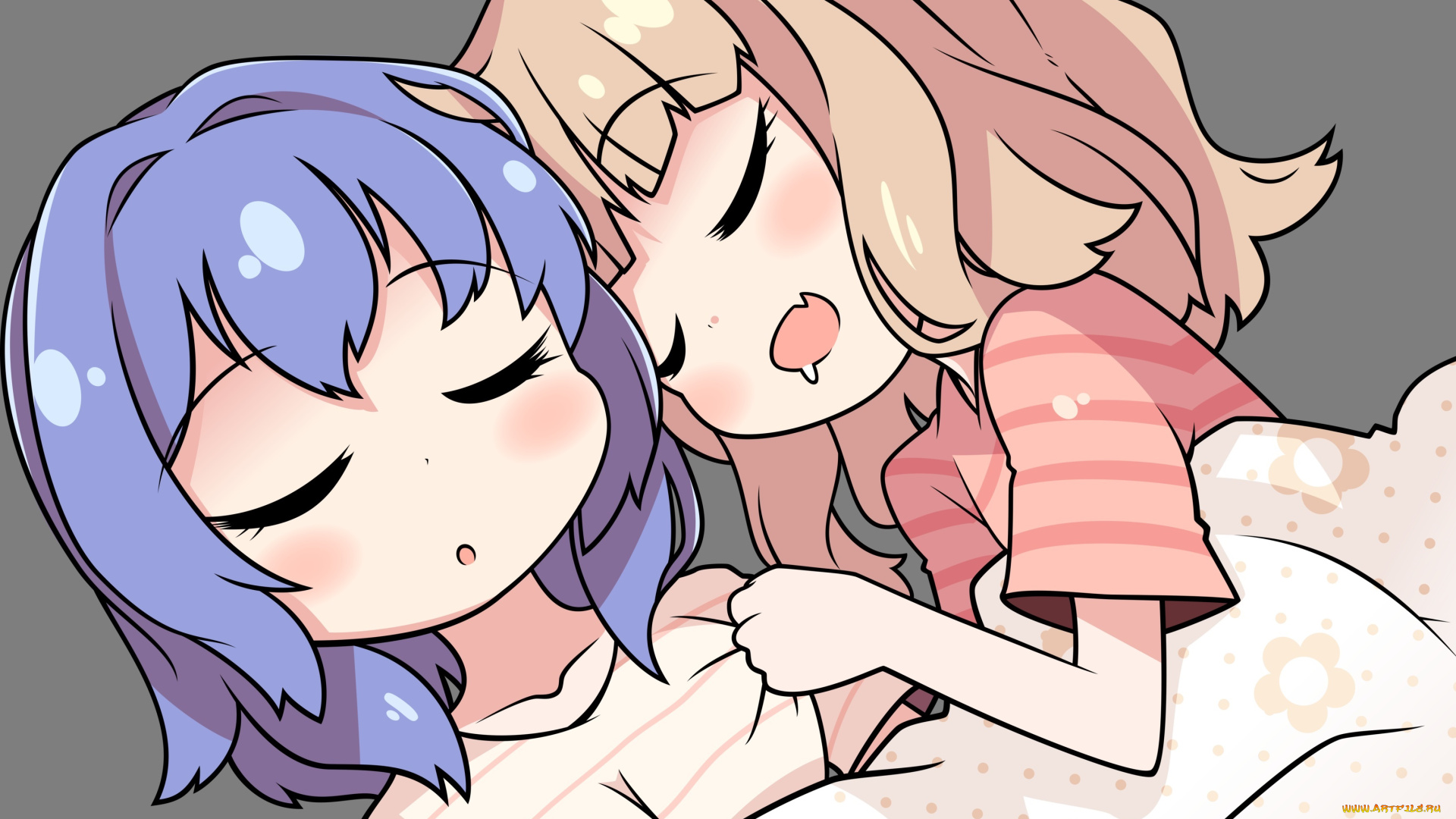 аниме, yuru, yuri, oomuro, sakurako, furutani, himawari, yuru, yuri