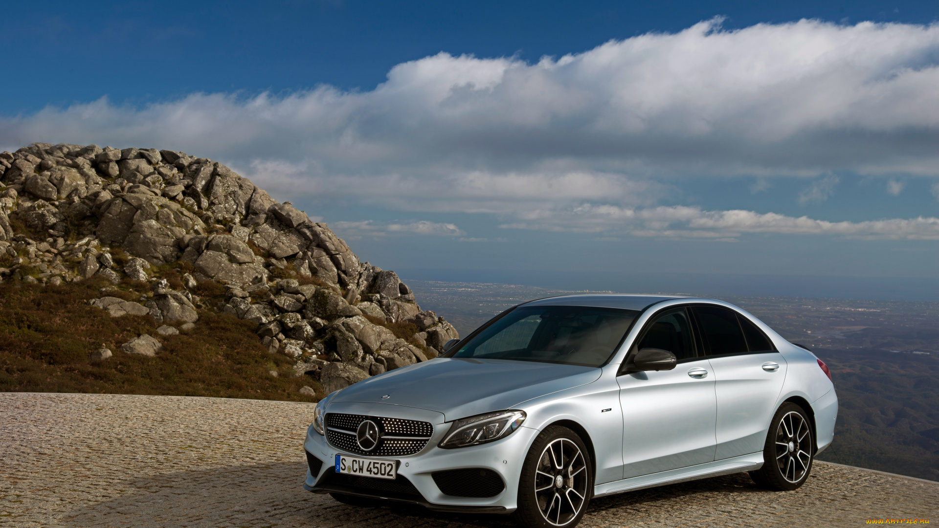 автомобили, mercedes-benz, c, 450, amg, 2015, г, w205, sport