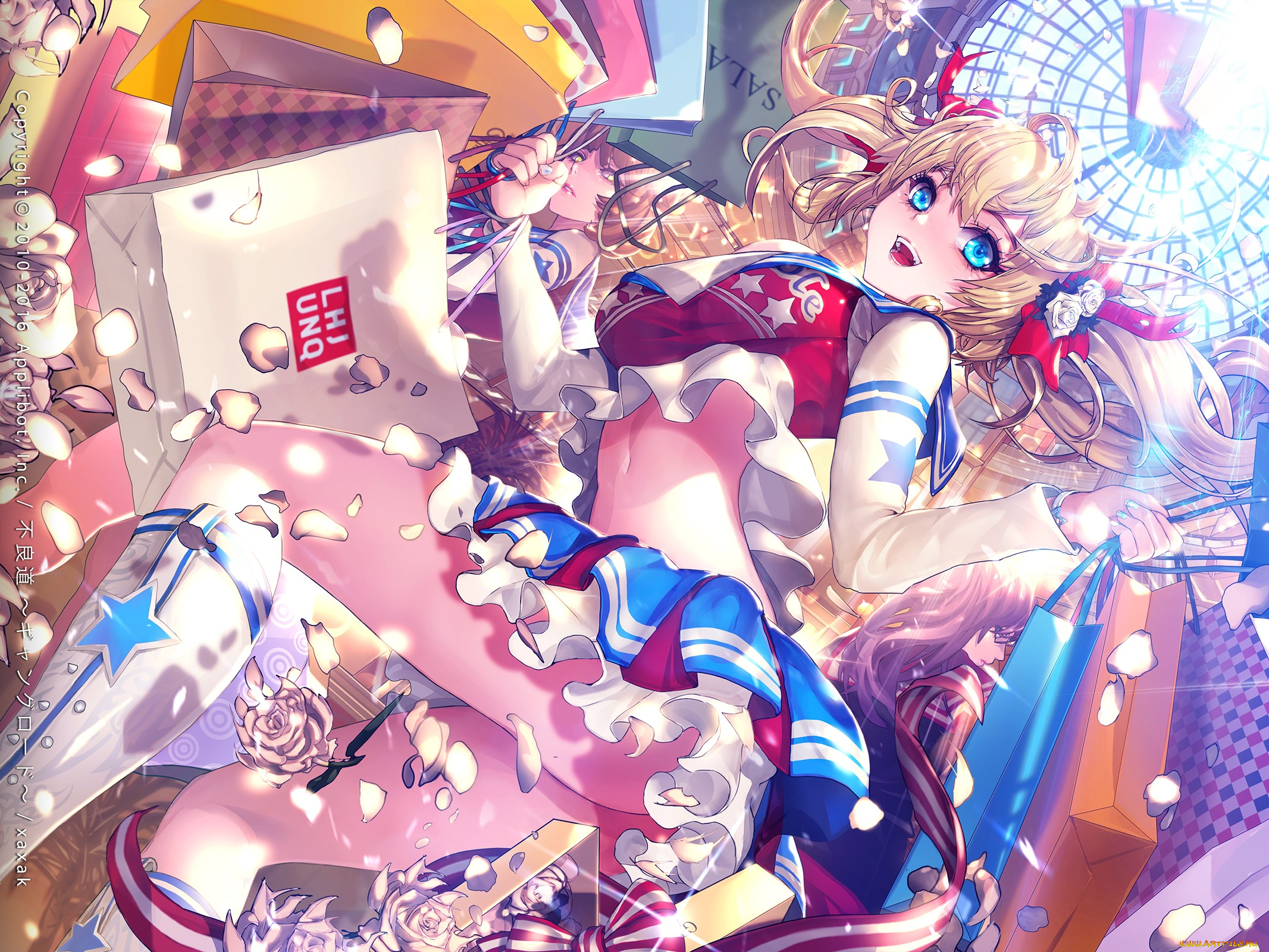 аниме, furyou, michi, ~gang, road~, девушка, furyou, michi, gang, road