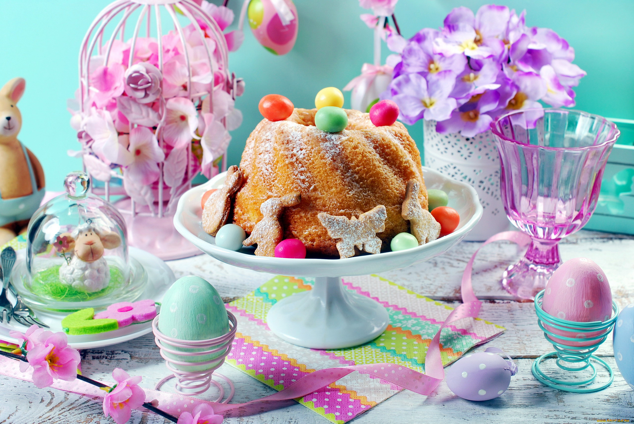 праздничные, пасха, фигурки, кулич