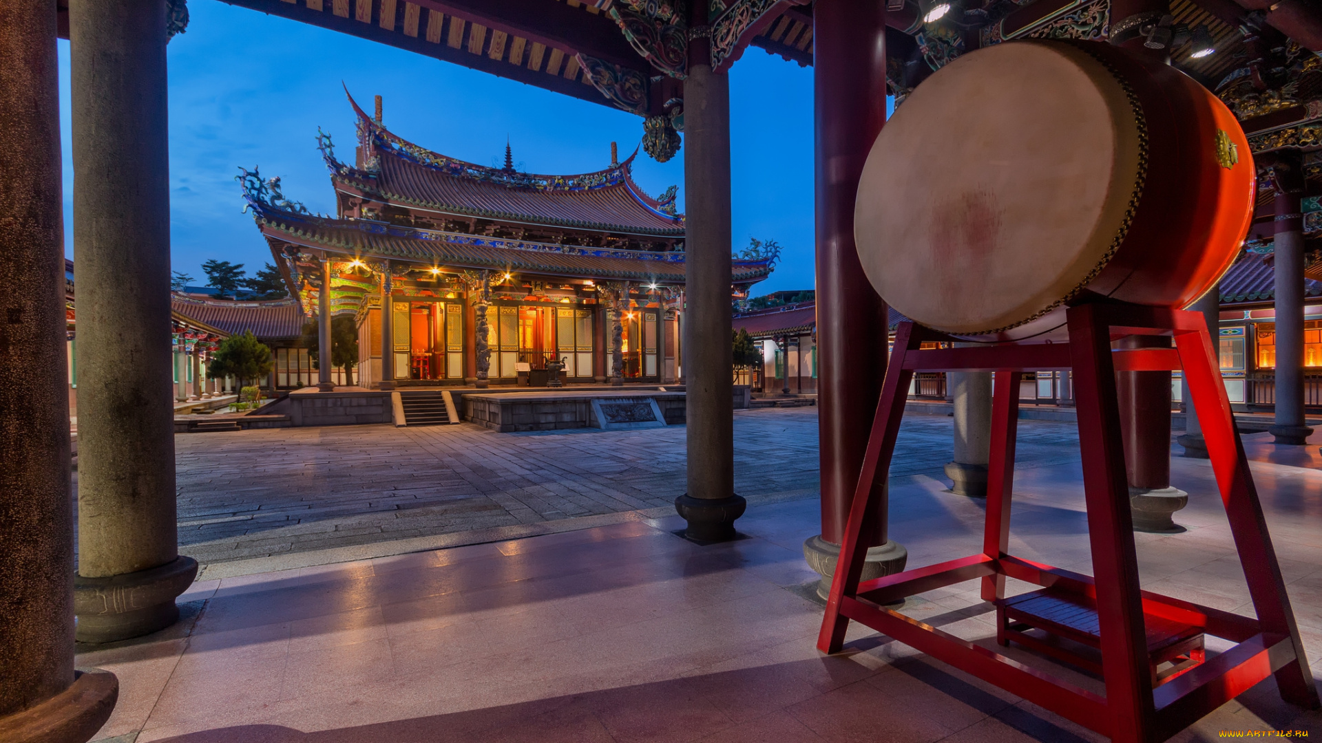 confucius, temple, , taipei, города, тайбэй, , тайвань, , китай, храм