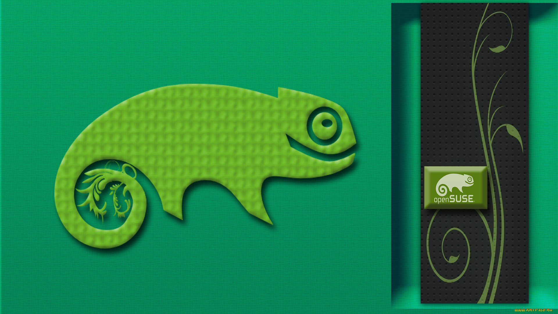 компьютеры, linux, фон, логотип