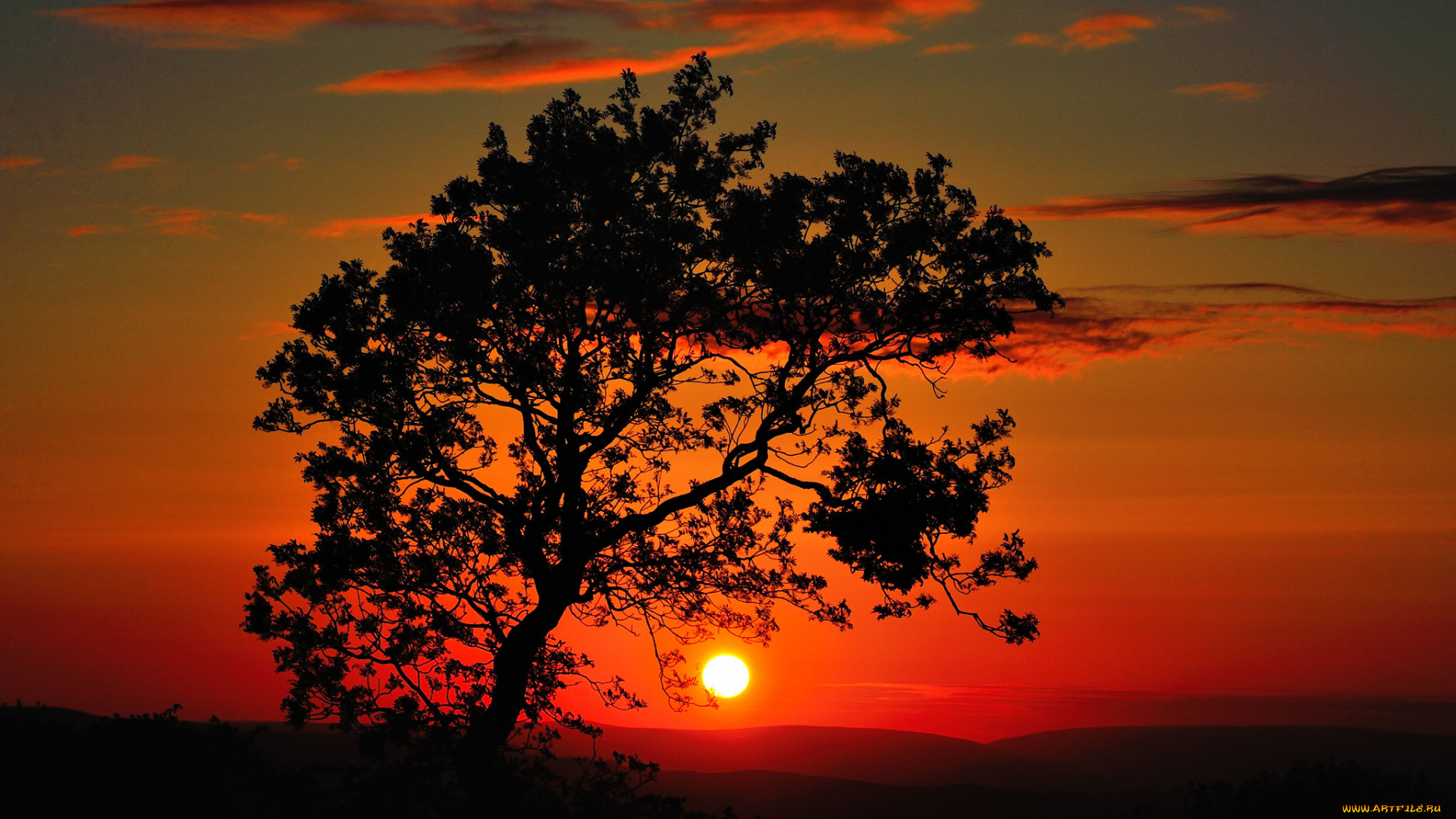 природа, восходы, закаты, рассвет