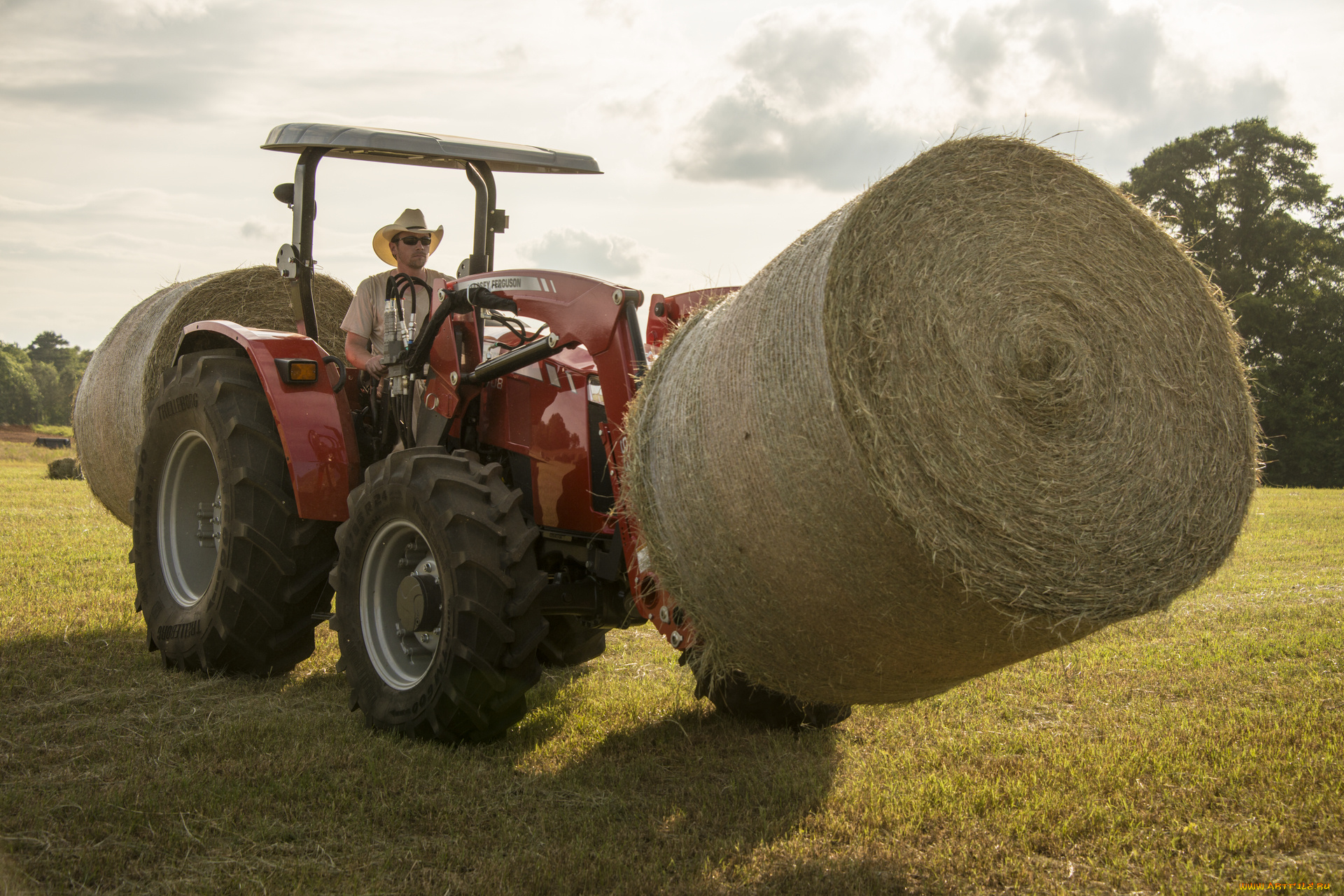 техника, фронтальные, погрузчики, massey, ferguson