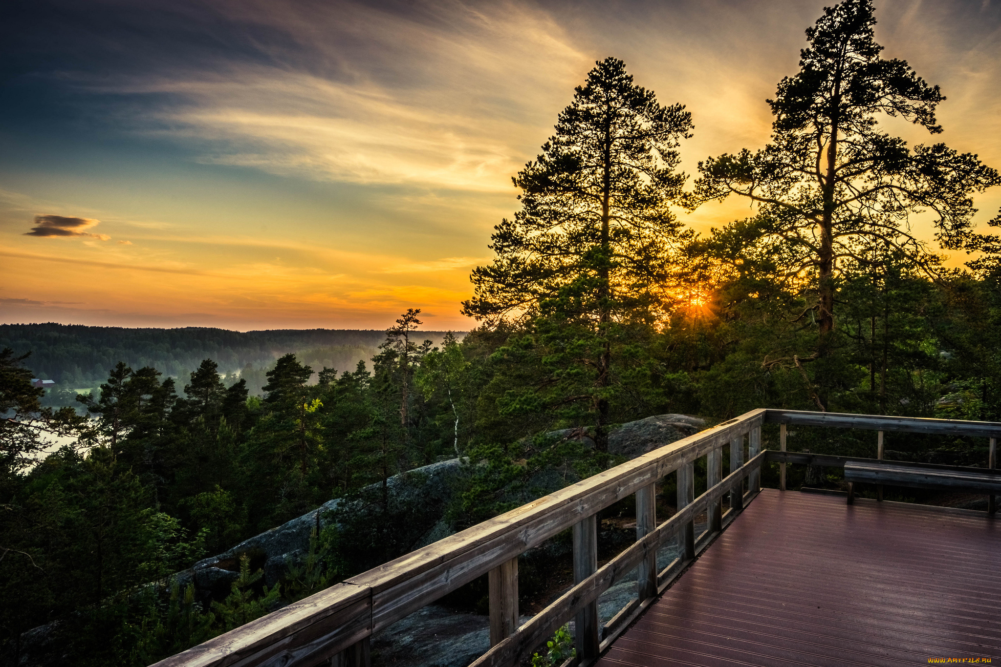 природа, восходы, закаты, рассвет