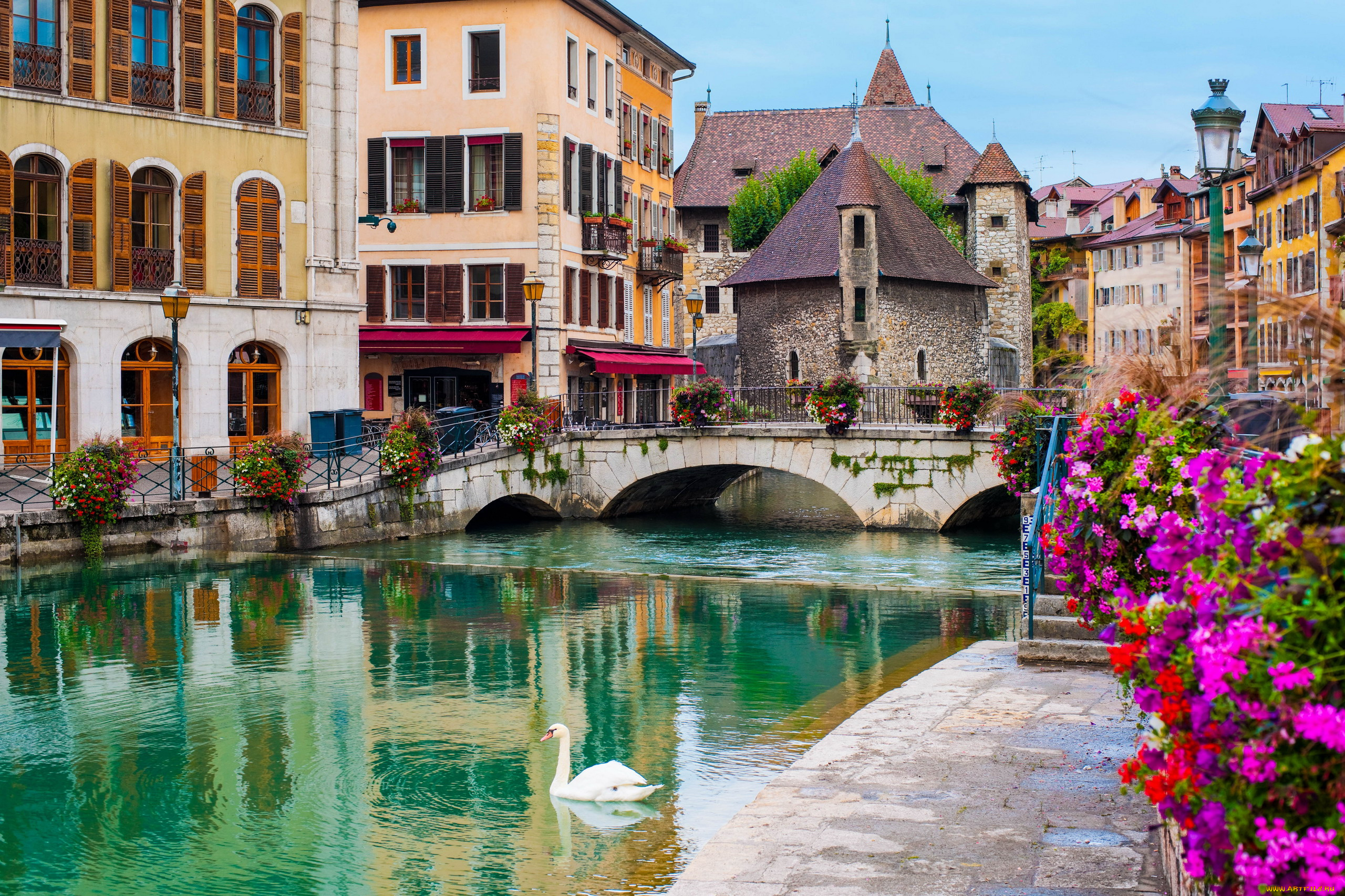 анси, , annecy, , france, города, -, улицы, , площади, , набережные, annecy, france