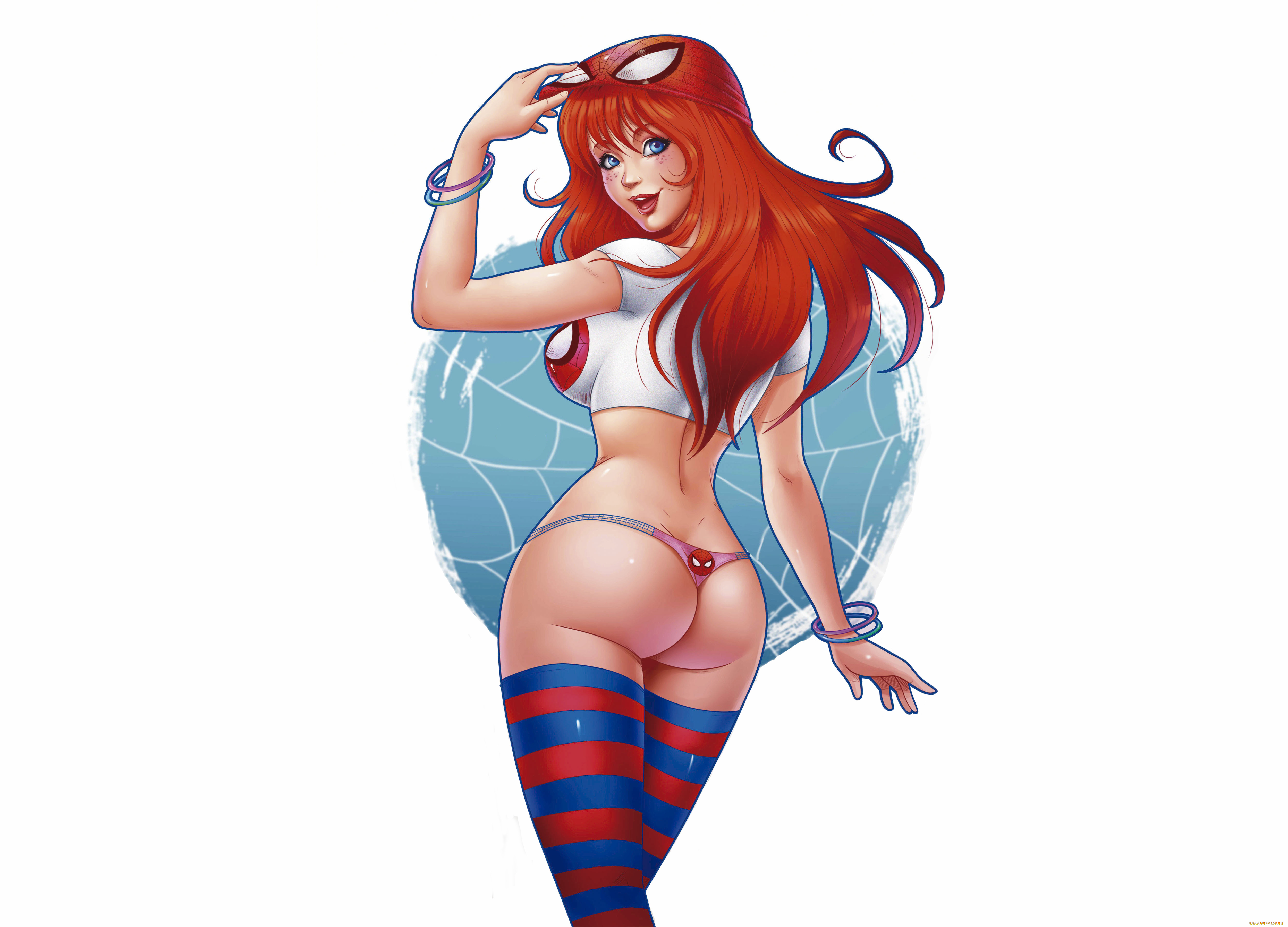 рисованное, люди, девушка, фон, взгляд