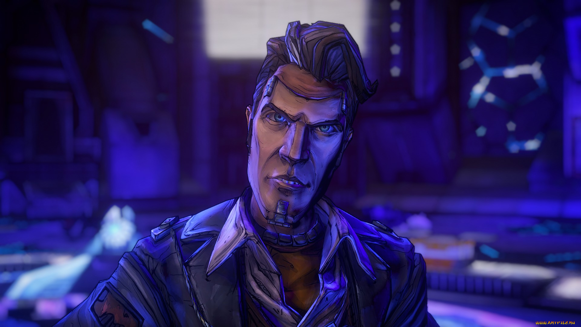 видео, игры, borderlands, , the, pre-sequel, злодей, мужчина