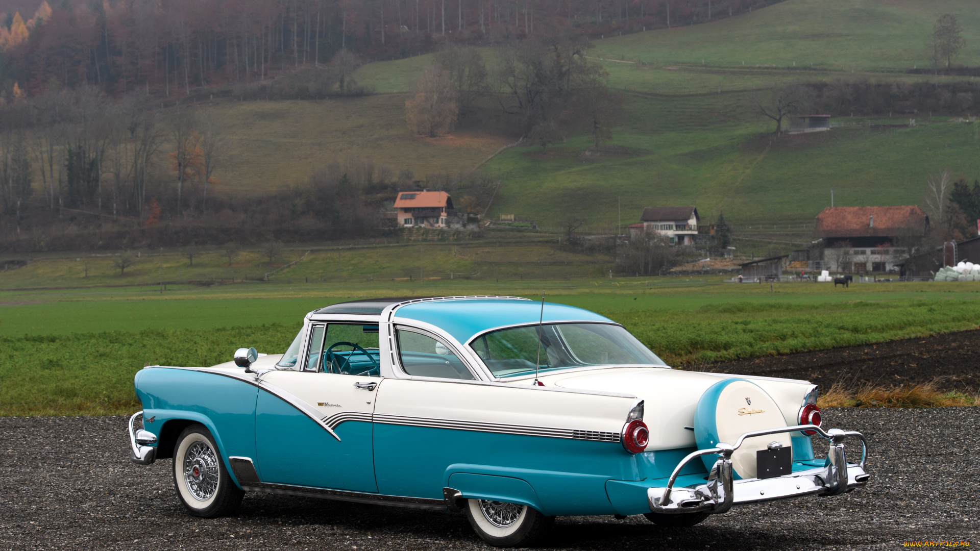 автомобили, ford, fairlane, crown, victoria, skyliner