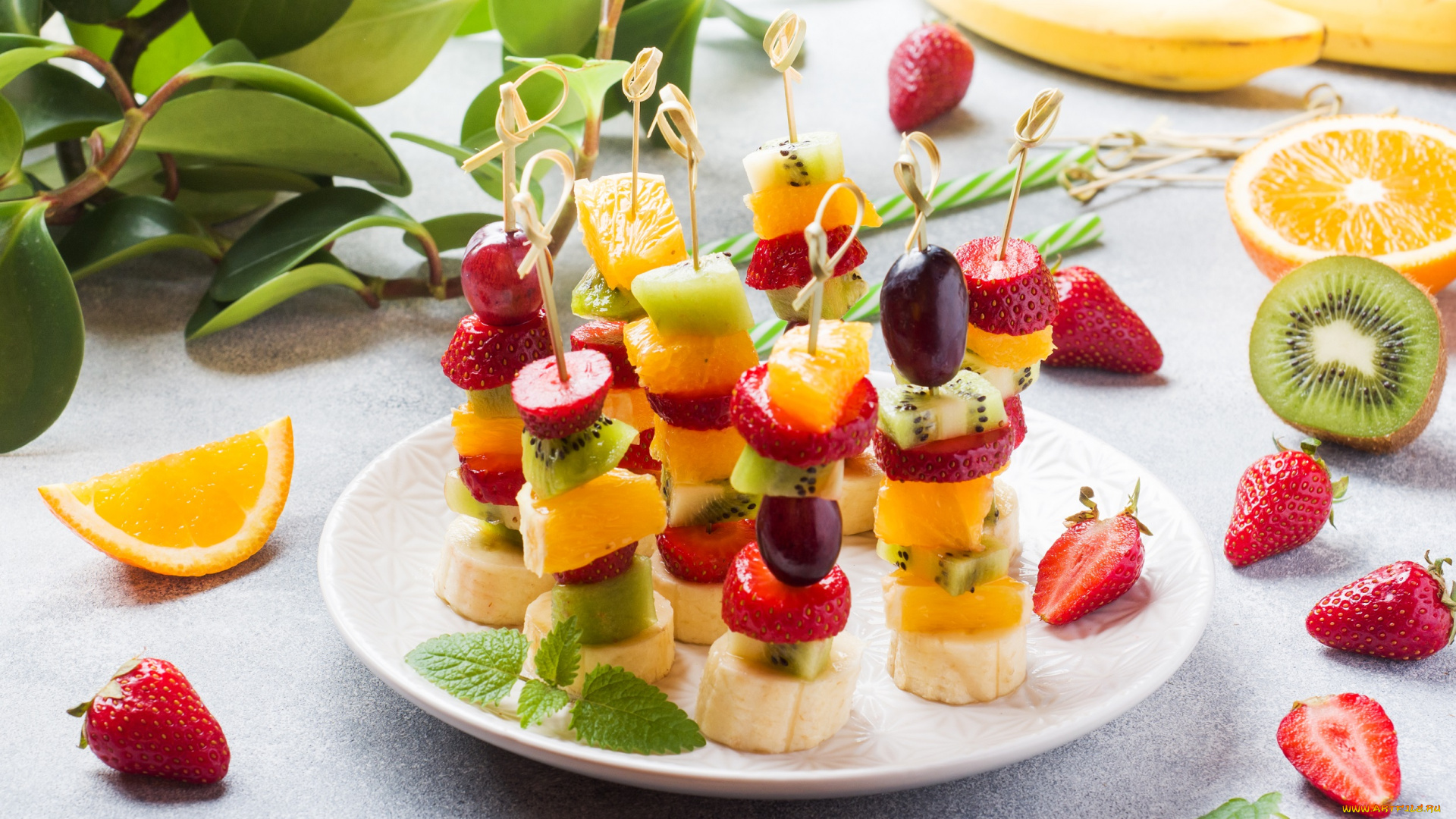 еда, бутерброды, , гамбургеры, , канапе, канапе, фрукты, ягоды