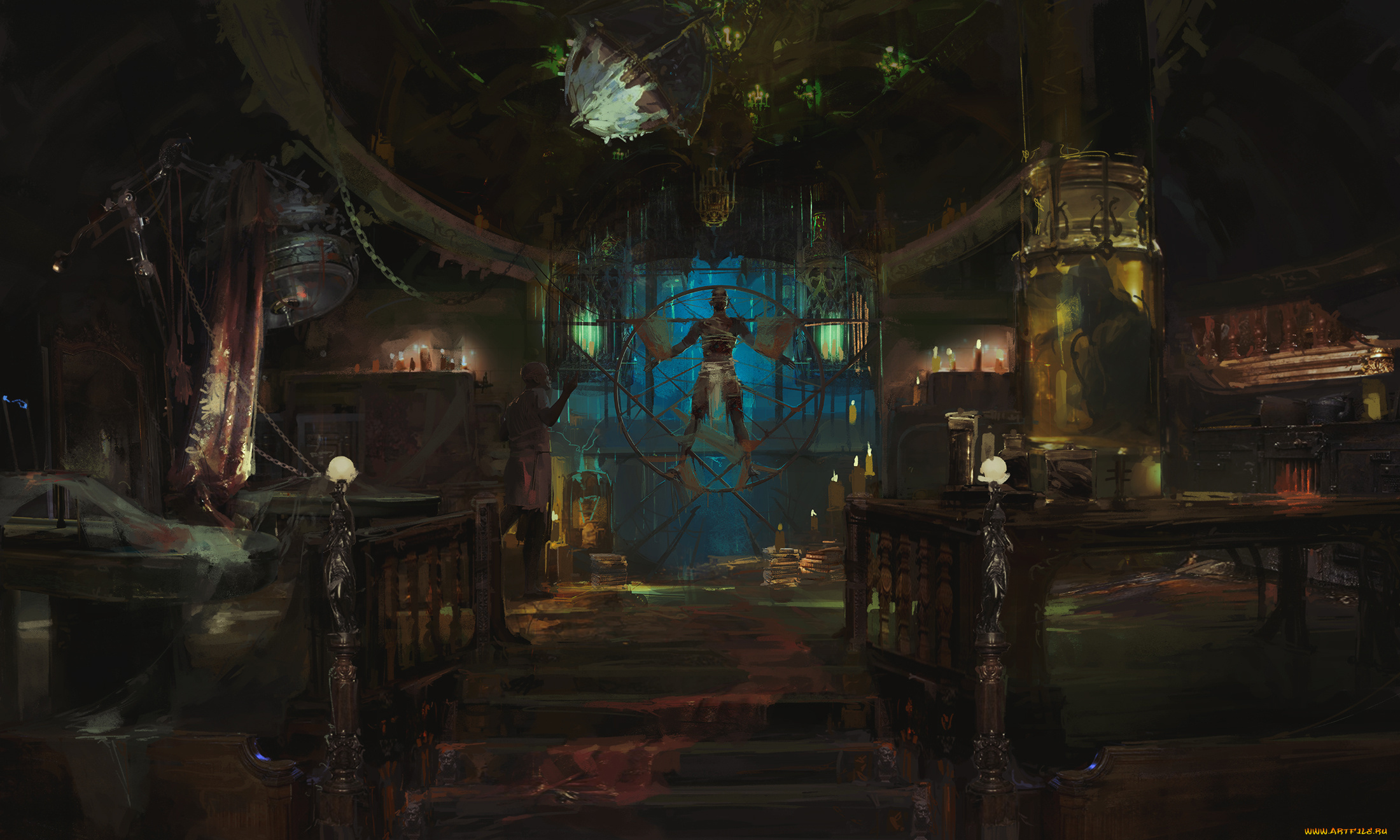 3д, графика, ужас, , horror, помещение, фон, человек, эксперимент