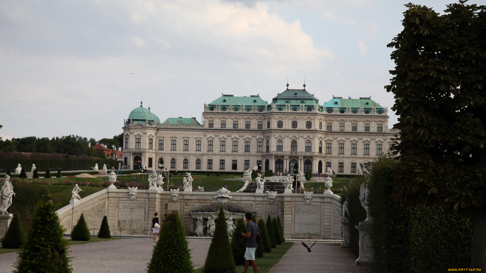 города, вена, , австрия, дворец