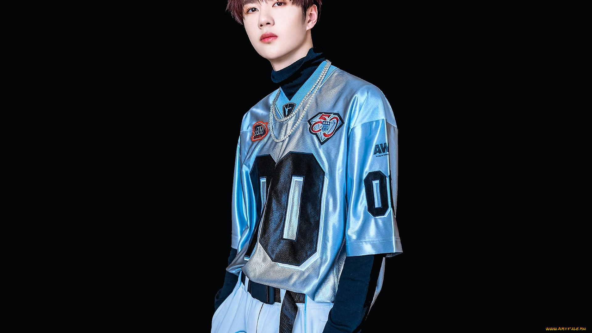 мужчины, wang, yi, bo, актер, певец, футболка, штаны