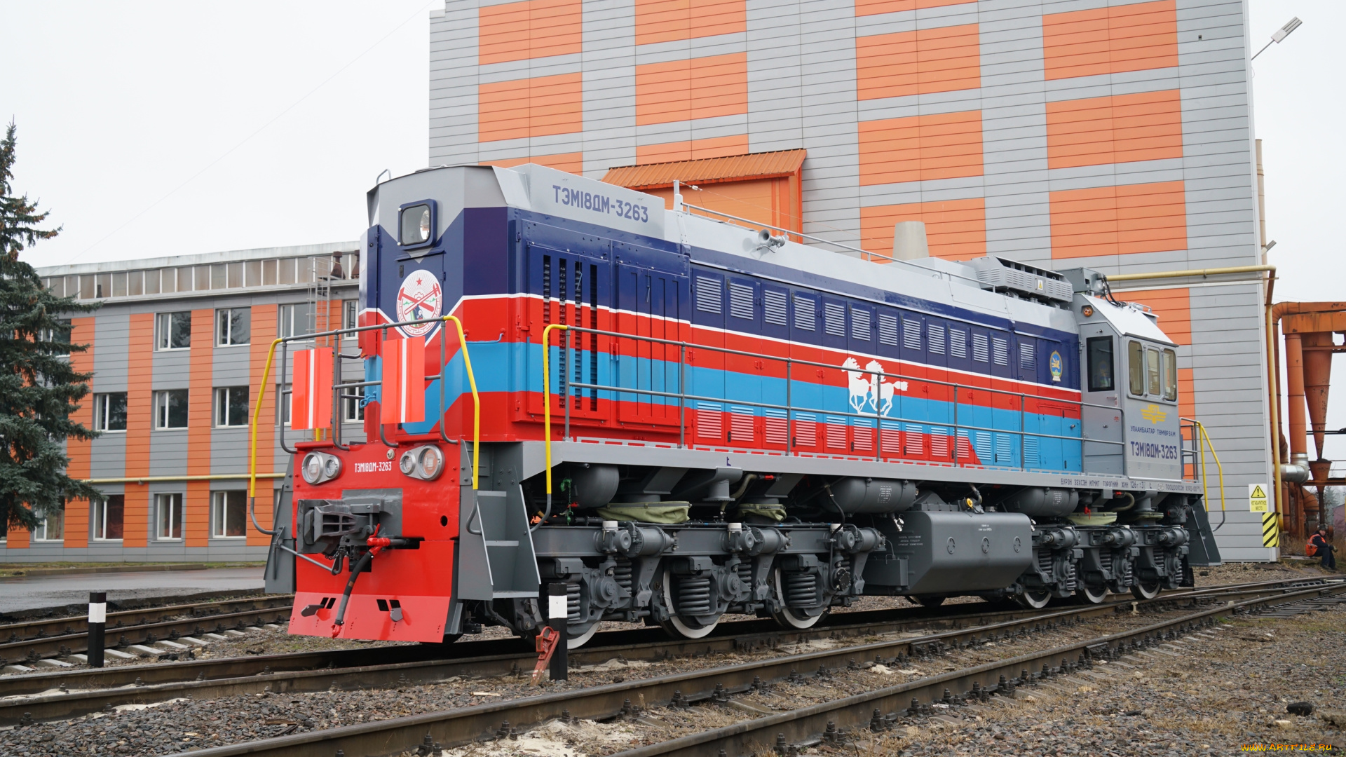 тепловоз, техника, локомотивы, локомотив, маневровый, рельсы