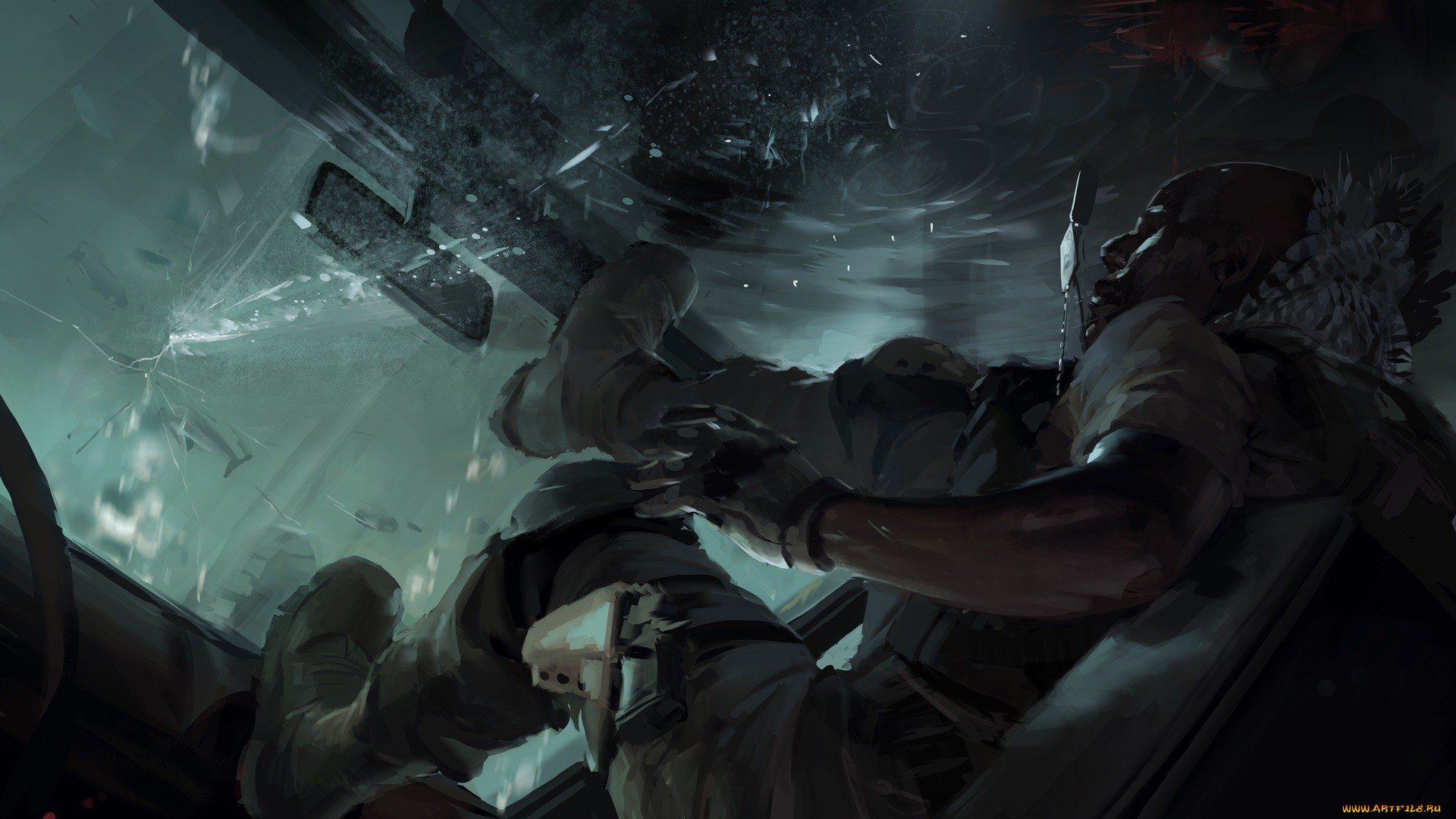 видео, игры, battlefield, 4, человек, машина, вода