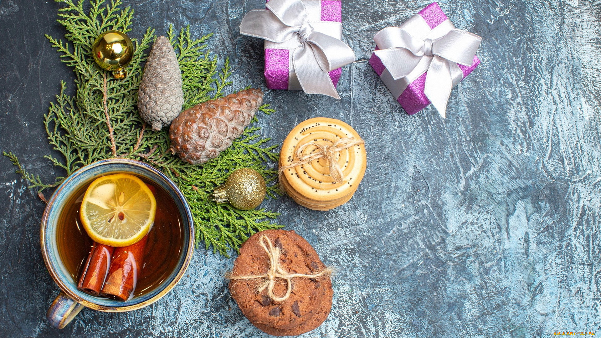 еда, напитки, , чай, печенье, чай, лимон, корица