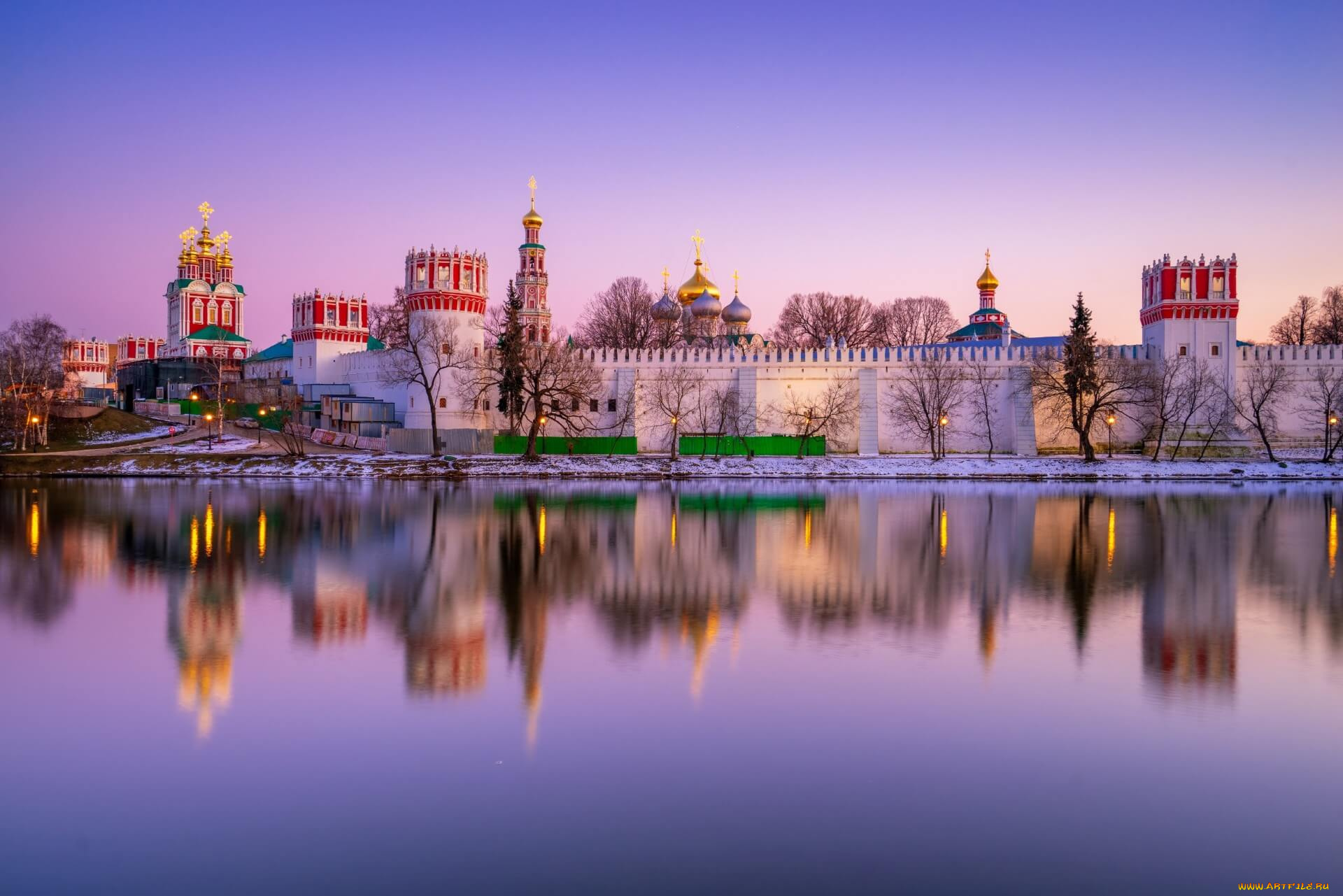 города, москва, , россия, парк, новодевичьи, пруды, новодевичий, монастырь, крeпoсть, мoсква