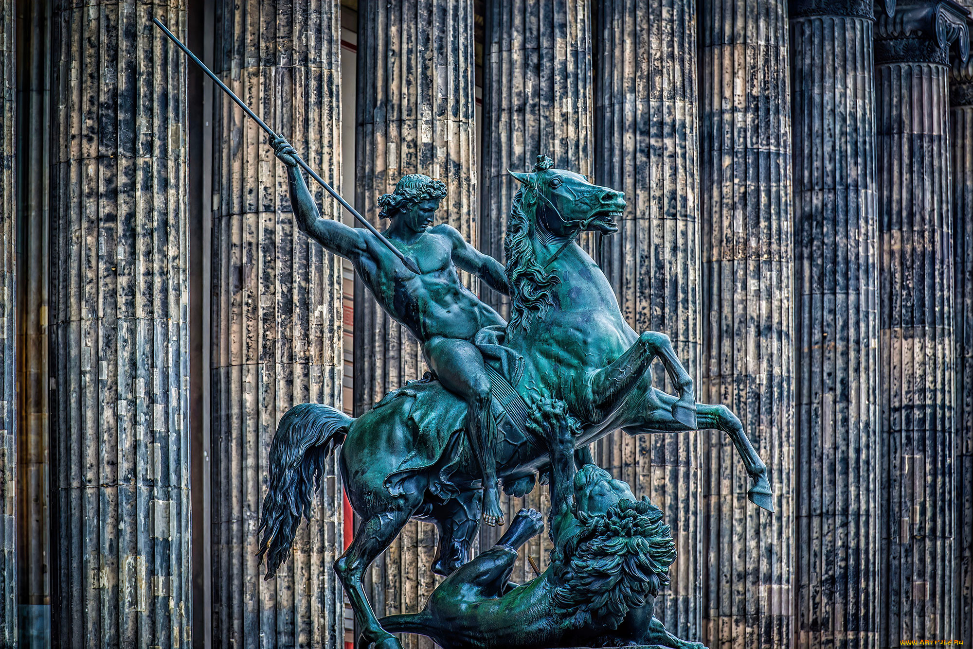 города, -, исторические, , архитектурные, памятники, статуя