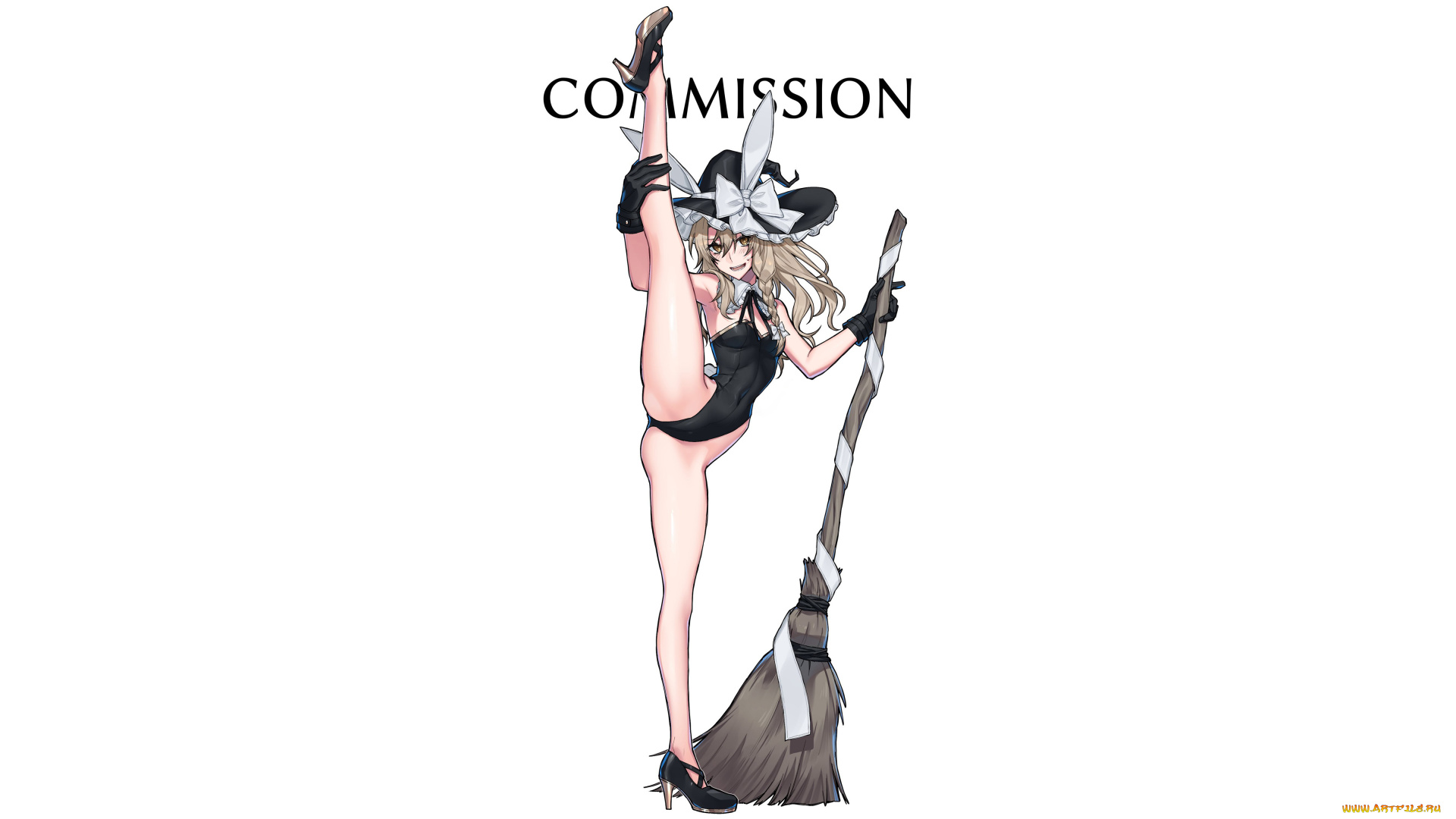 аниме, touhou, kirisame, marisa