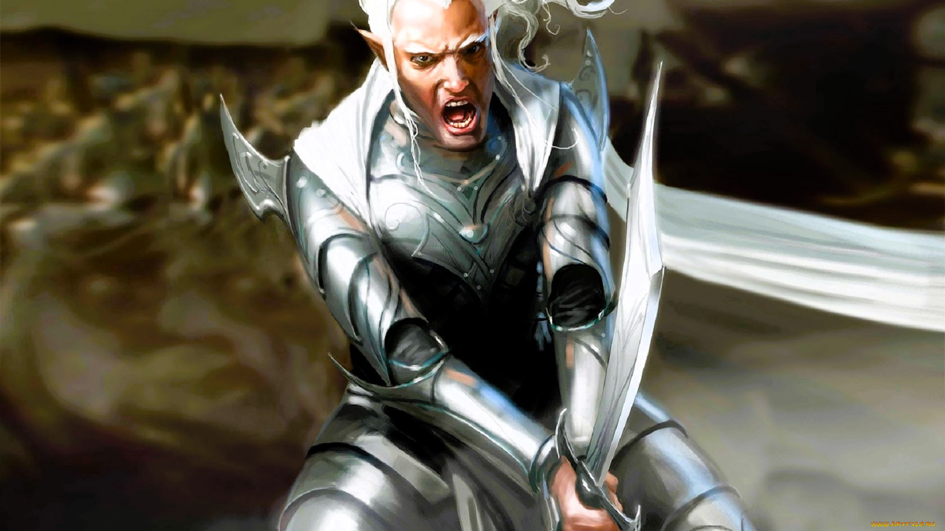 видео, игры, the, lord, of, the, rings, , the, battle, for, middle, earth, ii, эльф, броня, меч