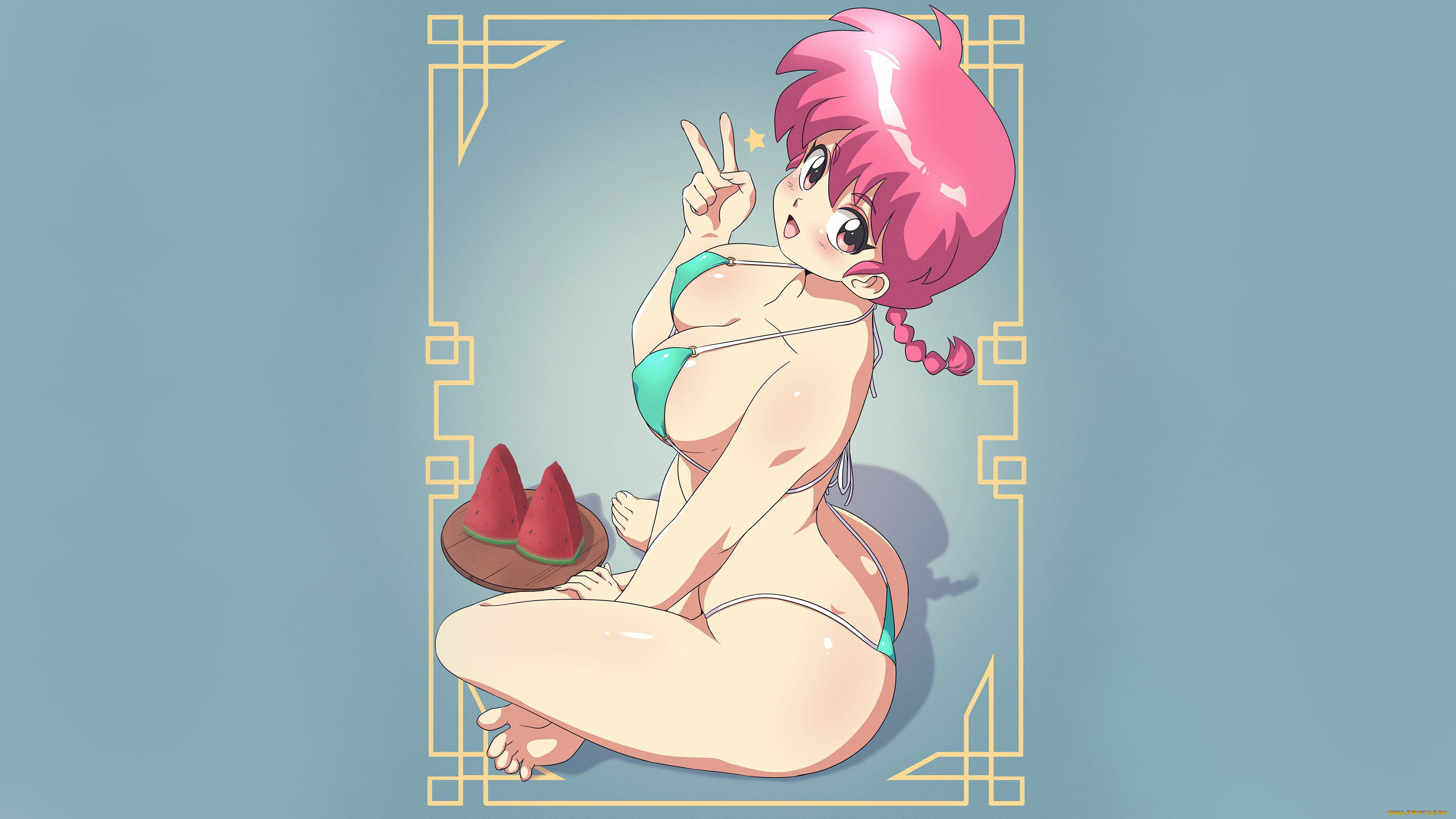 аниме, ranma, 1, ranma