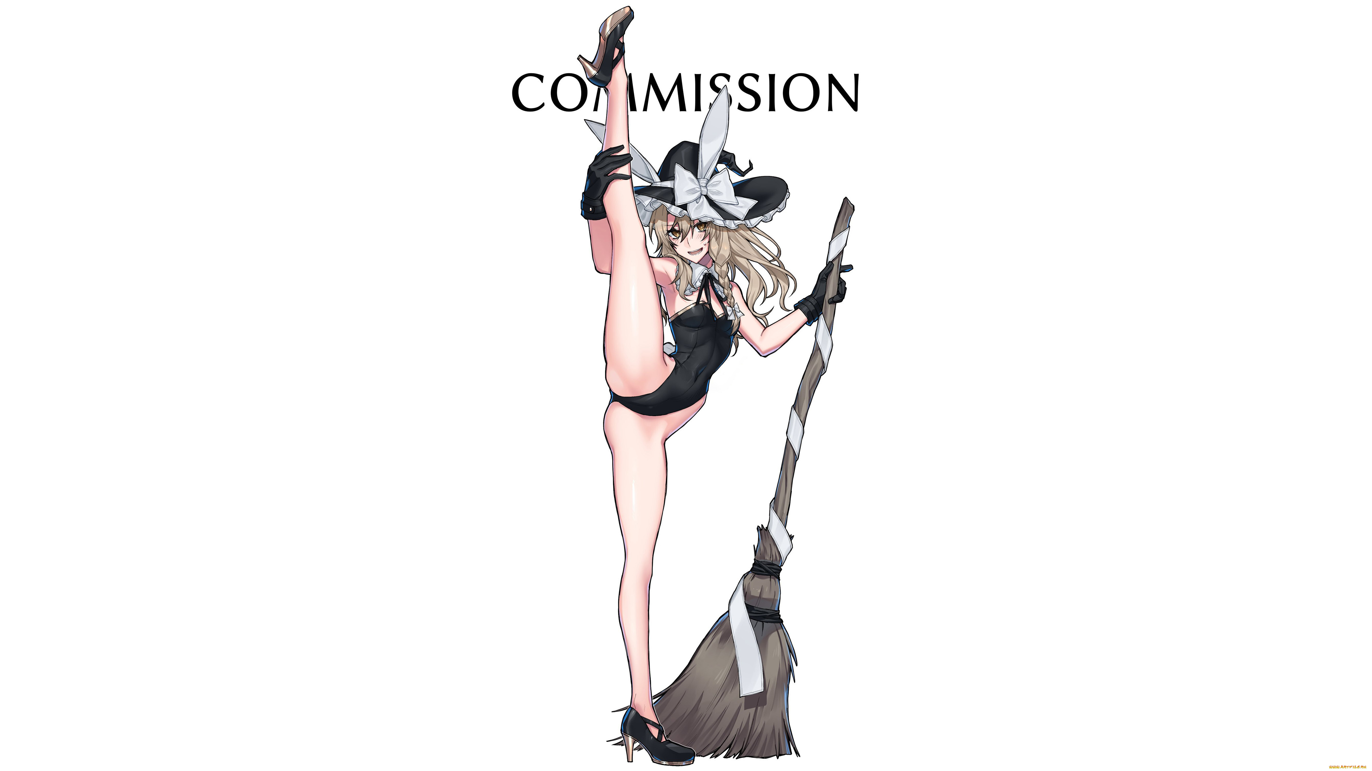 аниме, touhou, kirisame, marisa