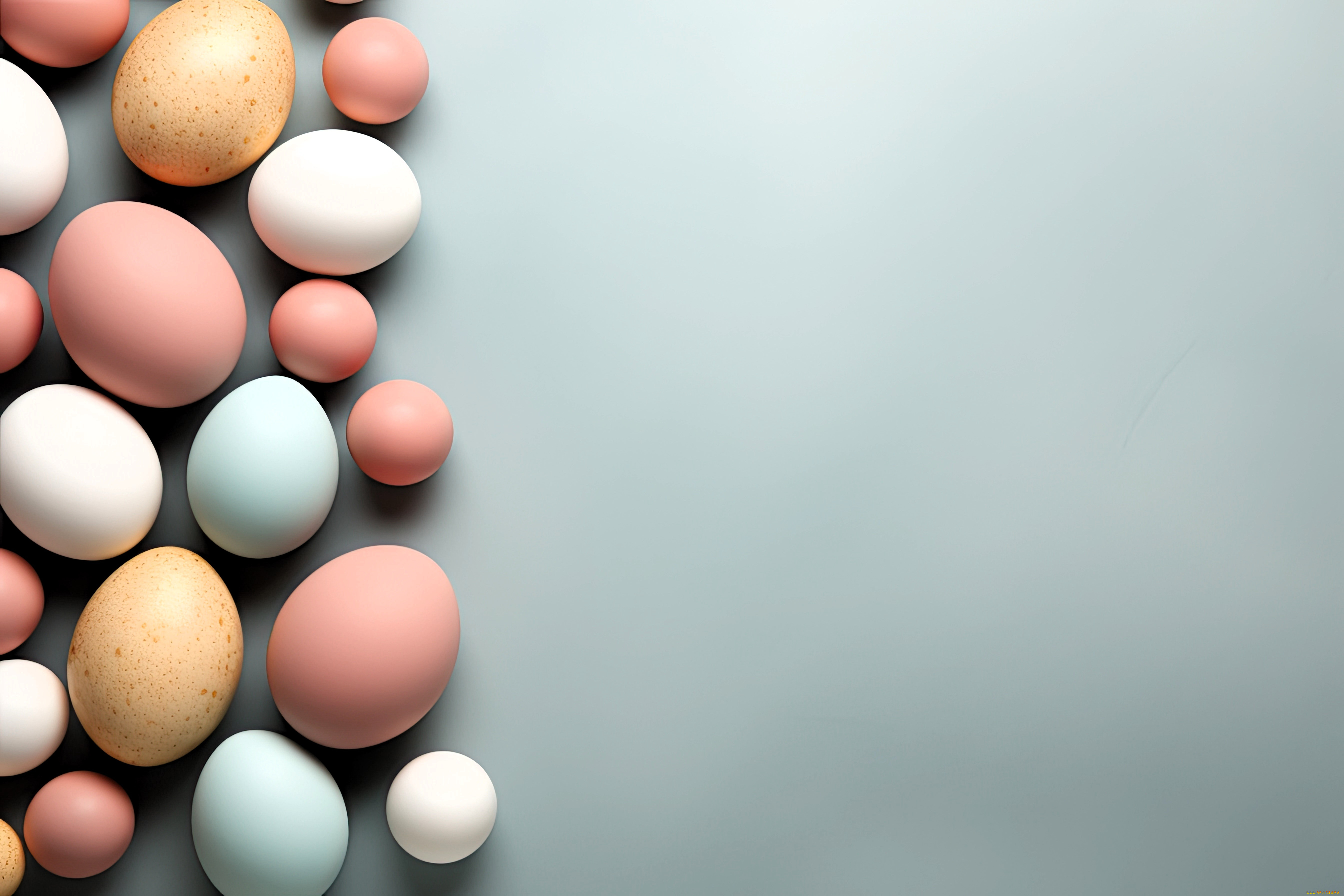 праздничные, пасха, яйца, цвета