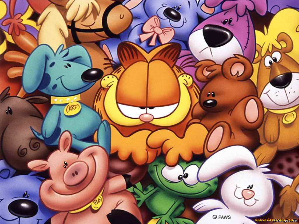 мультфильмы, garfield