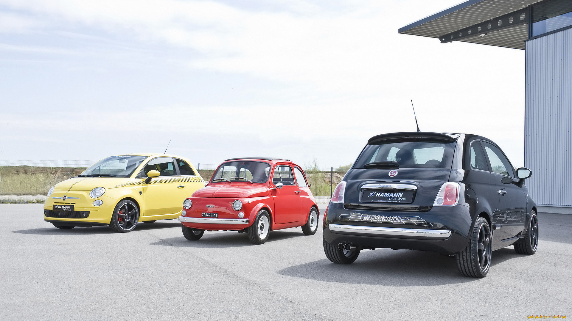 2008, hamann, sportivo, fiat, 500, автомобили