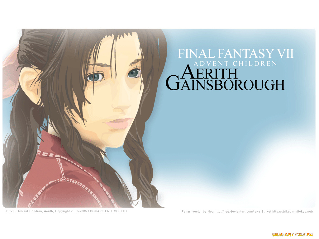 аниме, final, fantasy