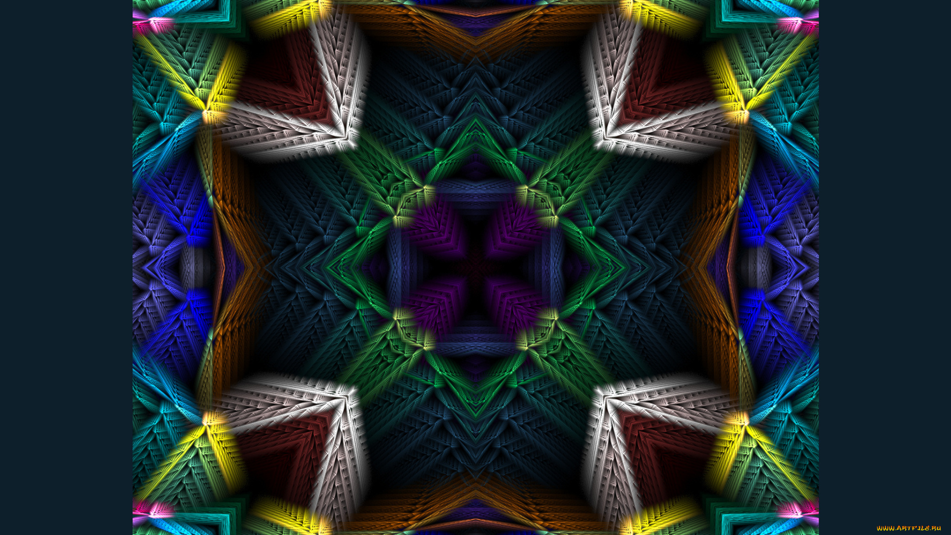 3д, графика, fractal, фракталы, узор, фон