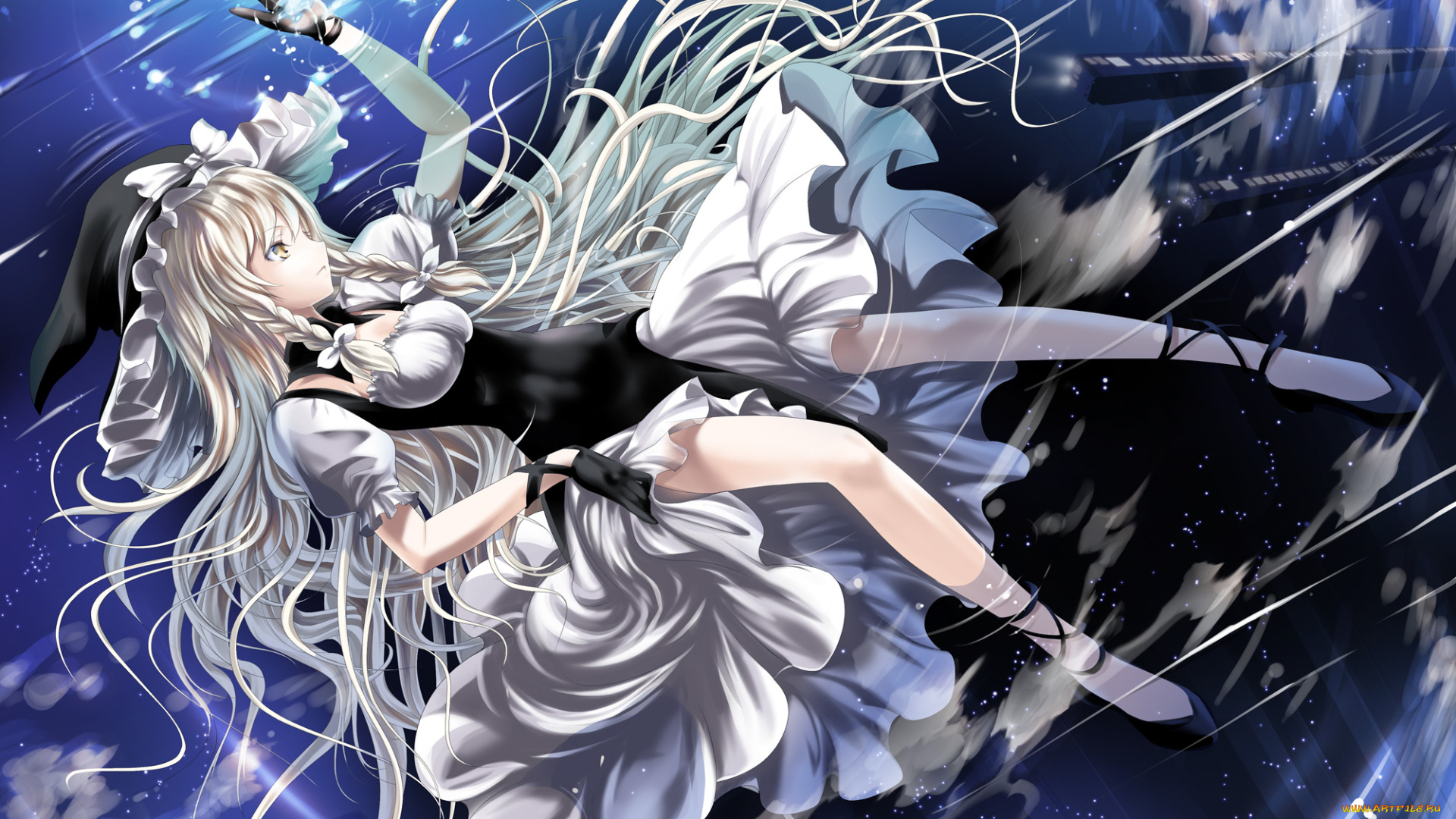 kirisame, marisa, аниме, touhou