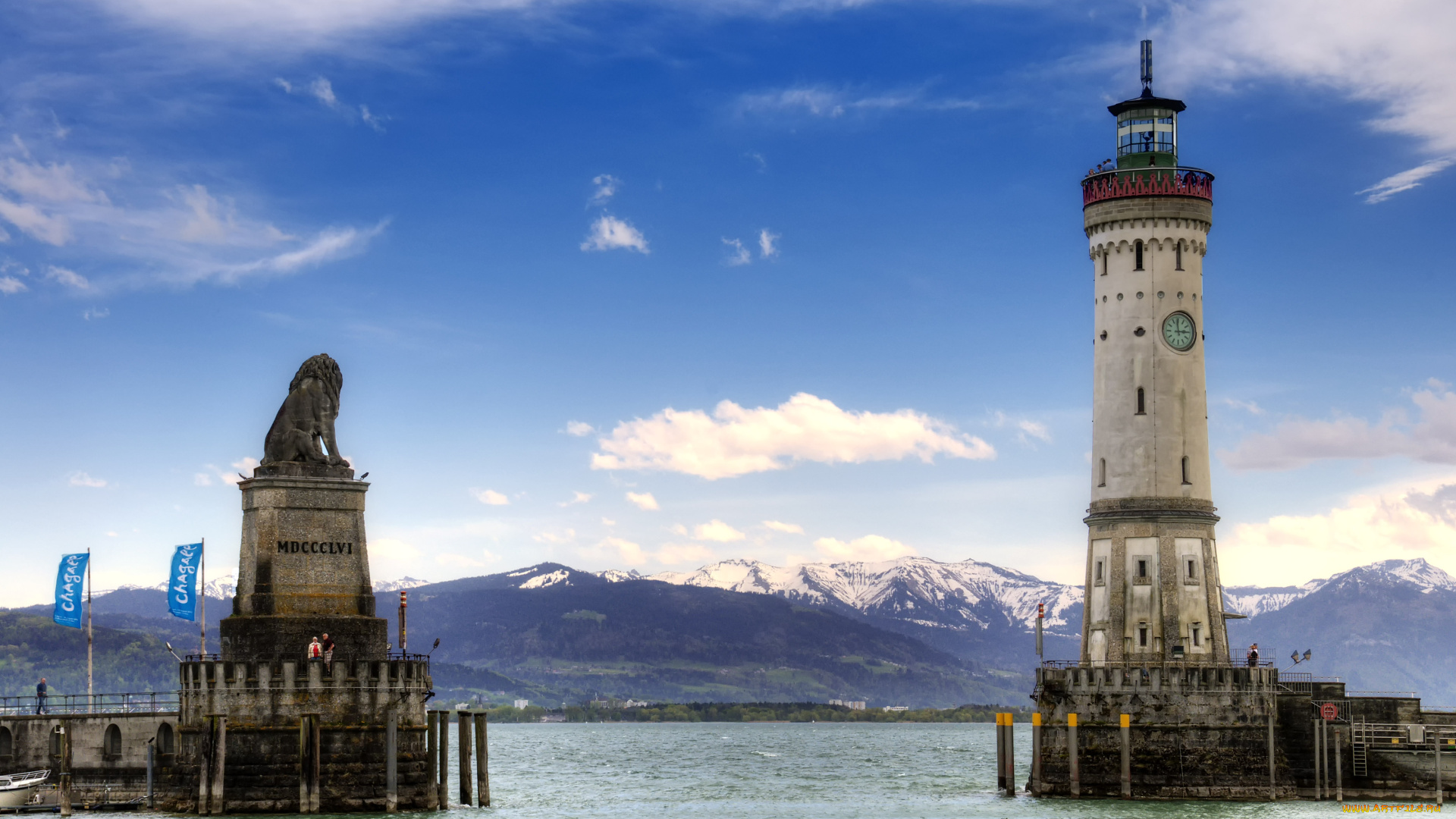 природа, маяки, горы