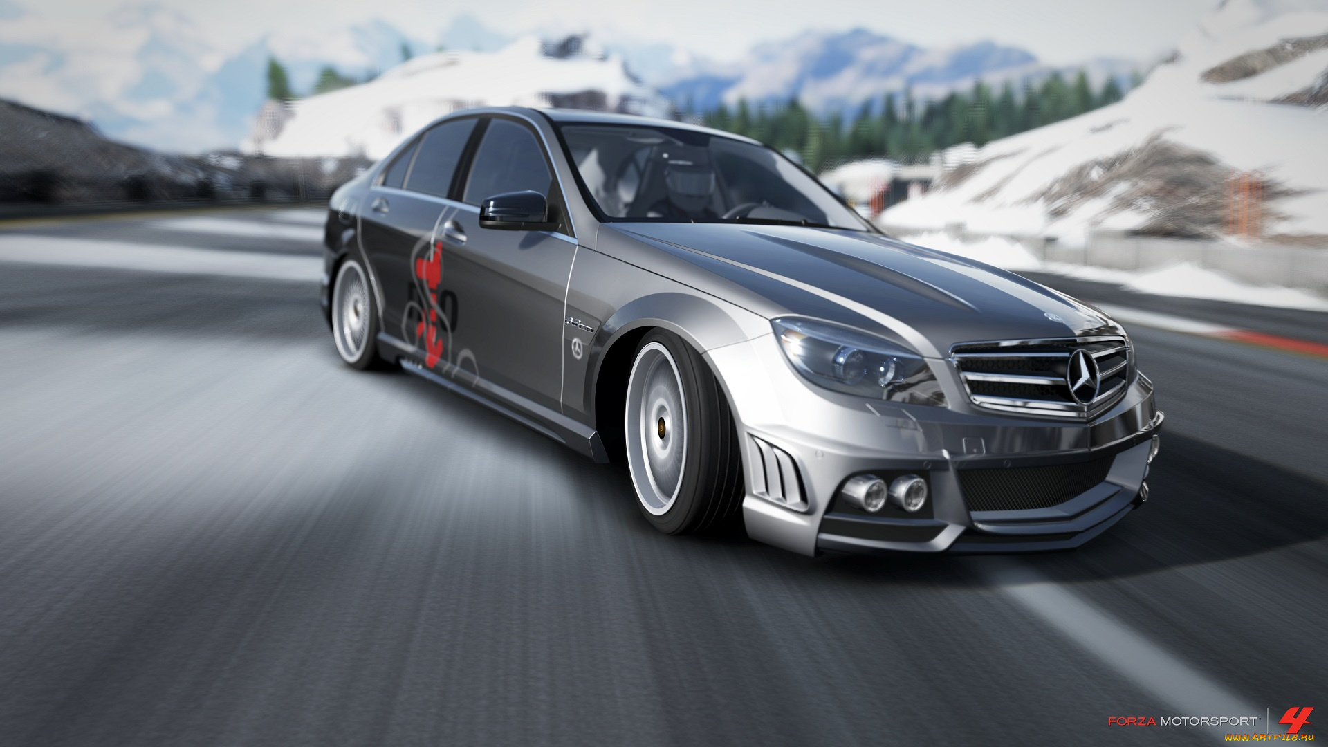 видео, игры, forza, motorsport, mercedes