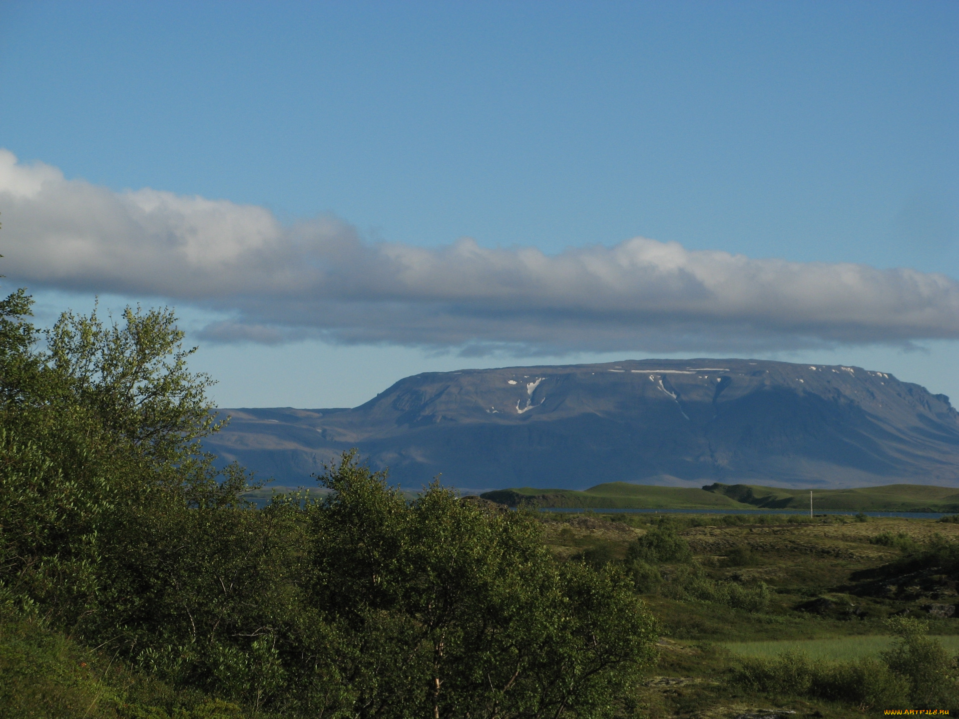 природа, горы, облака