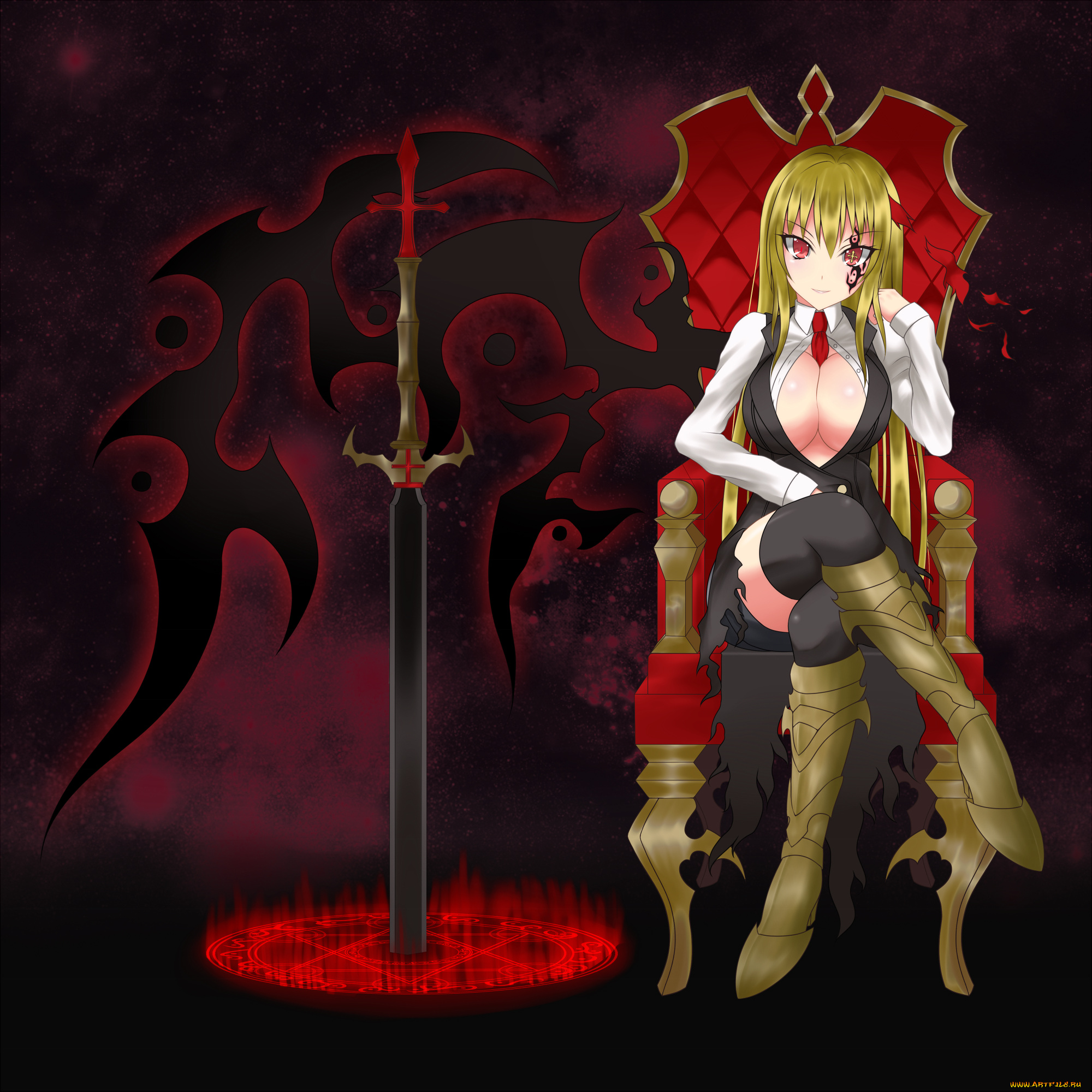 rumia, аниме, touhou