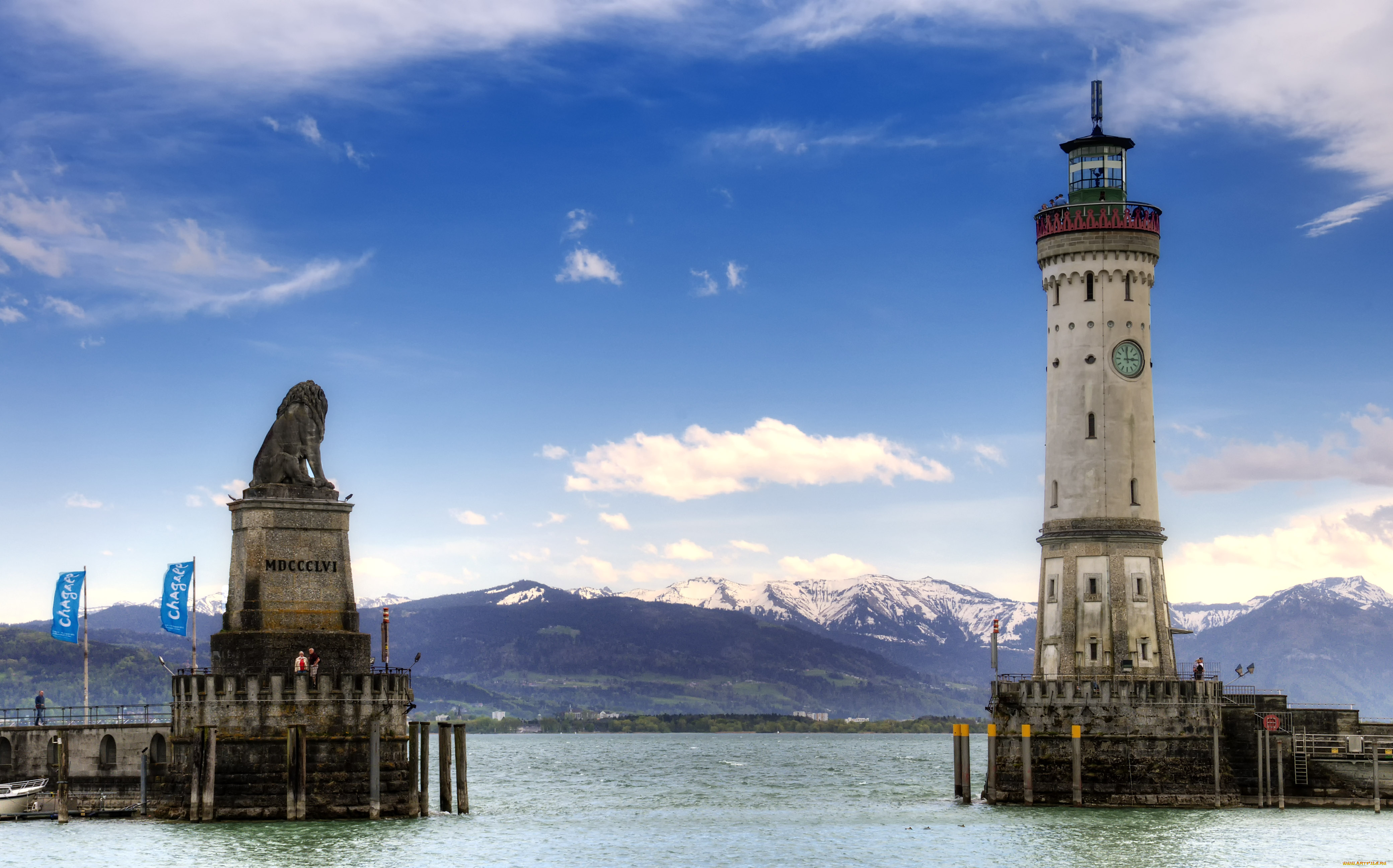 природа, маяки, горы