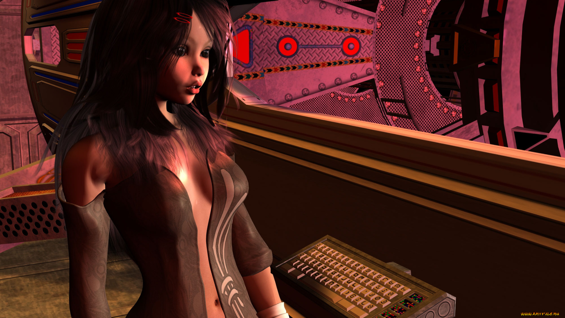 3д, графика, people, люди, девушка