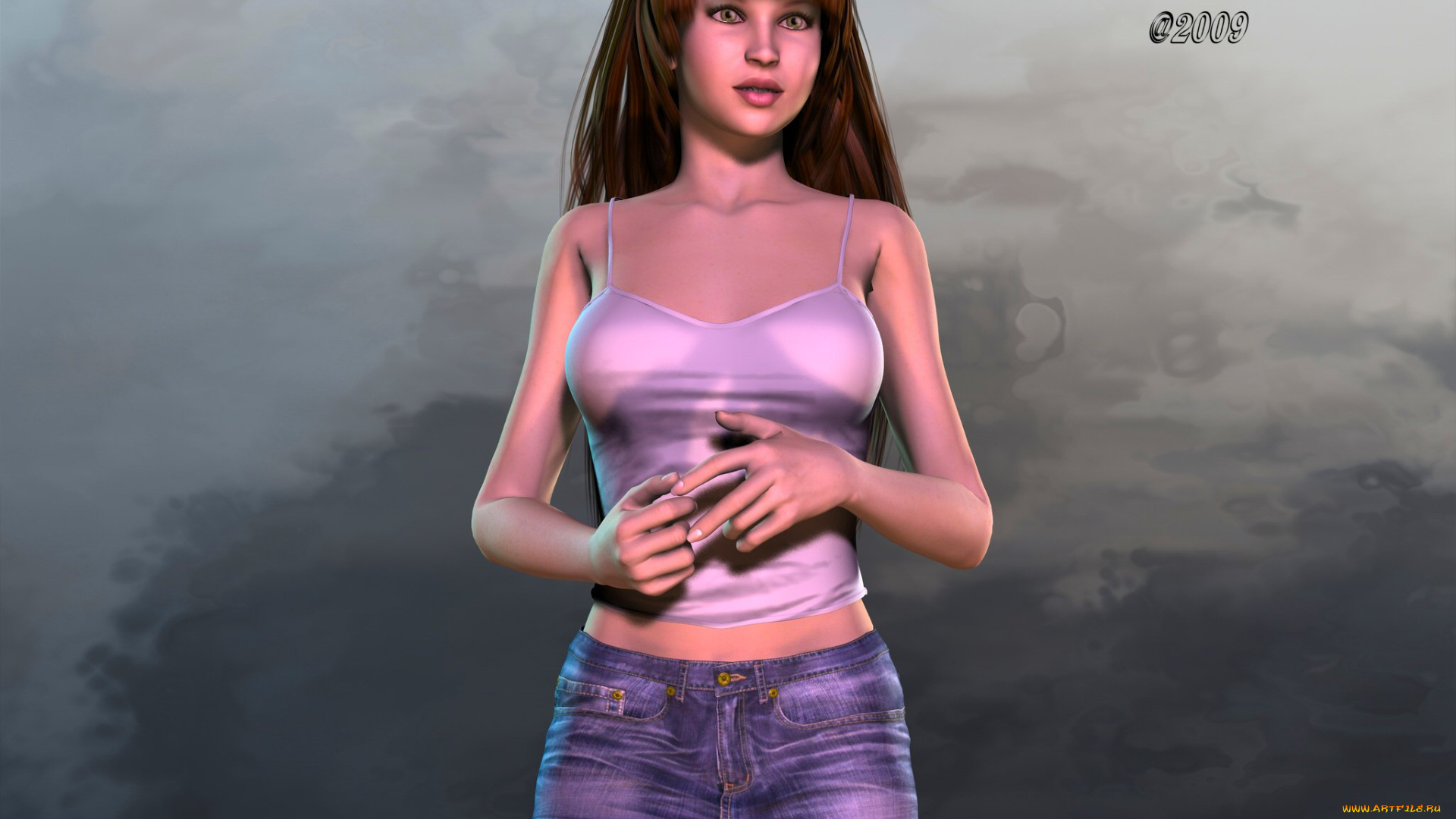 3д, графика, people, люди, девушка